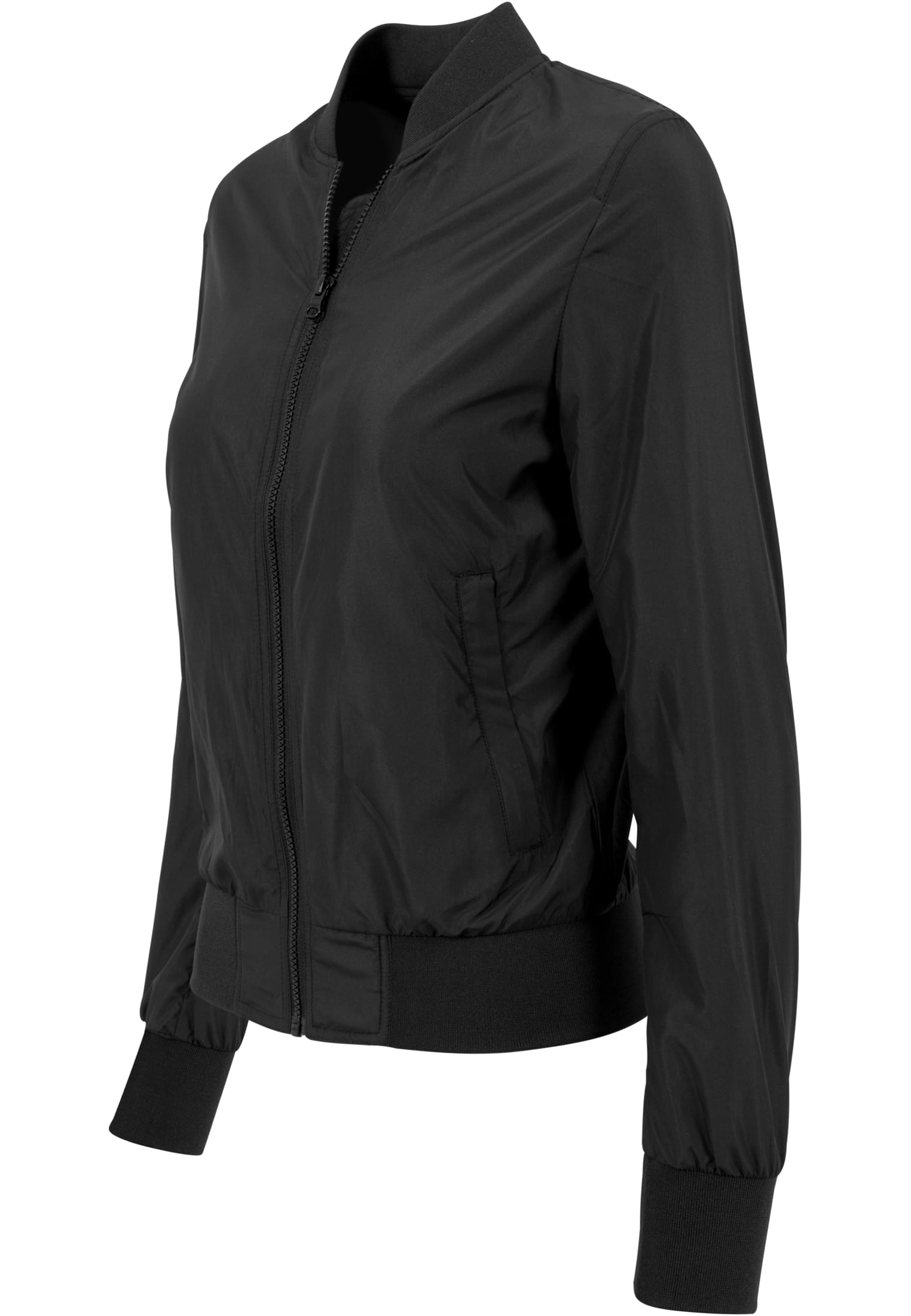 Ladies Bomber Jacket black | black