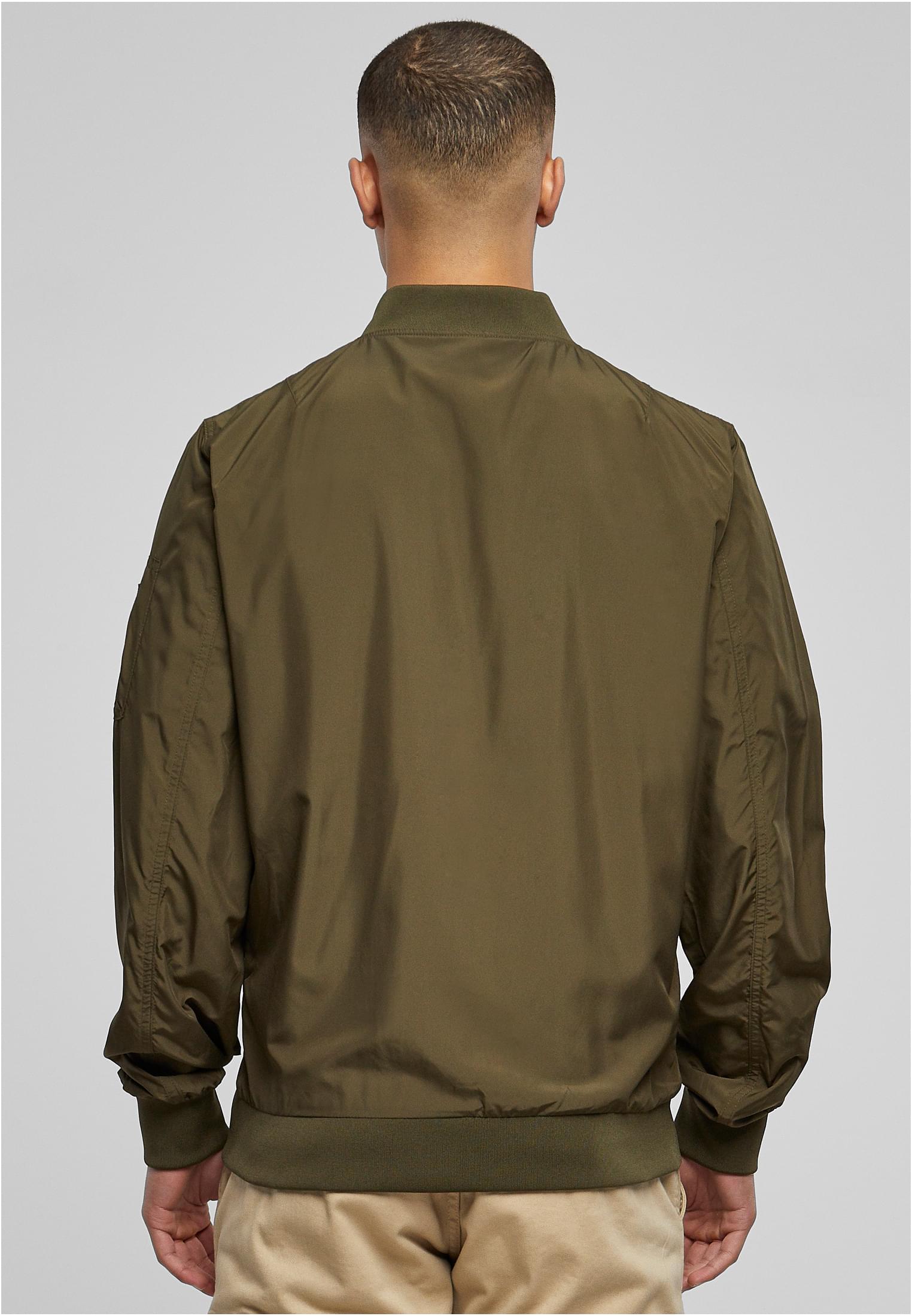 Light Bomber Jacket dark olive | dark olive