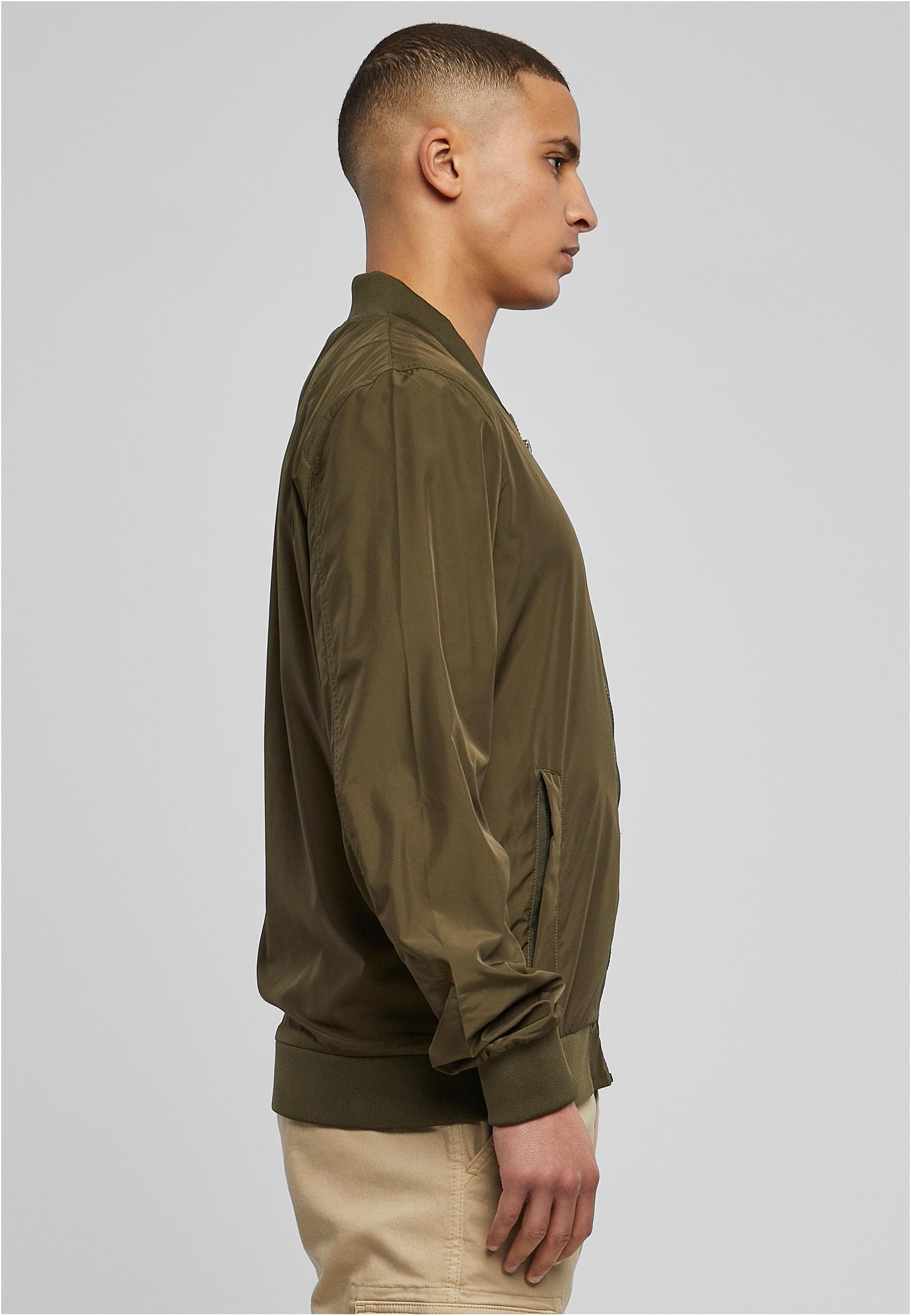 Light Bomber Jacket dark olive | dark olive