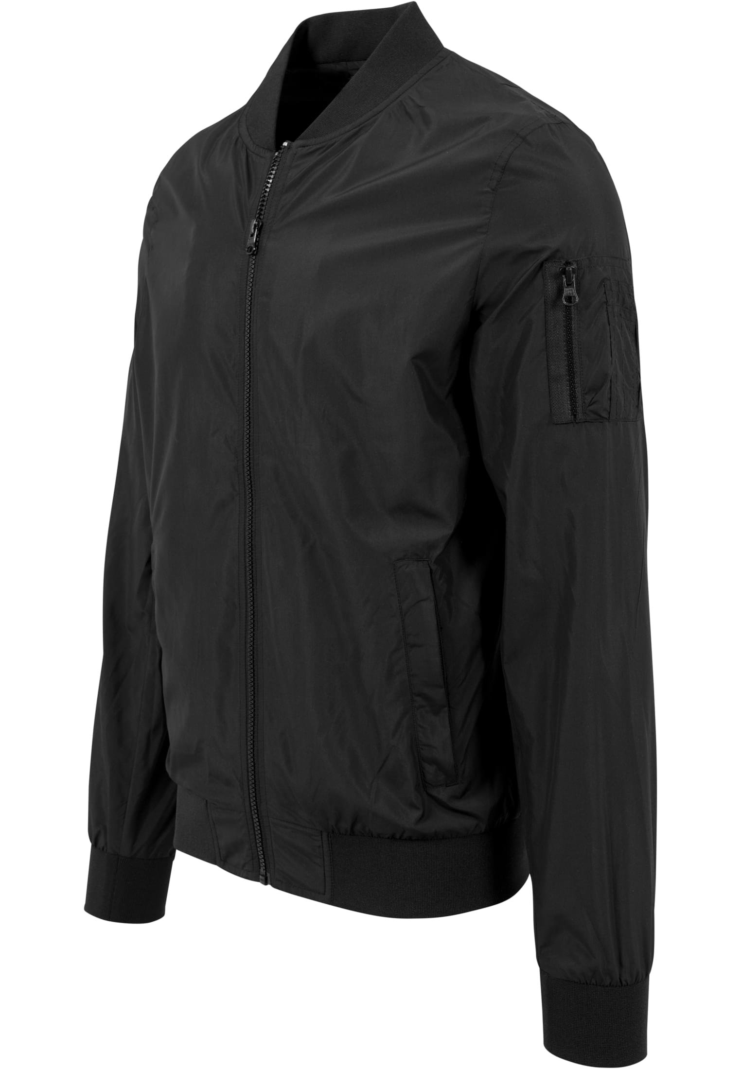 Light Bomber Jacket black | black