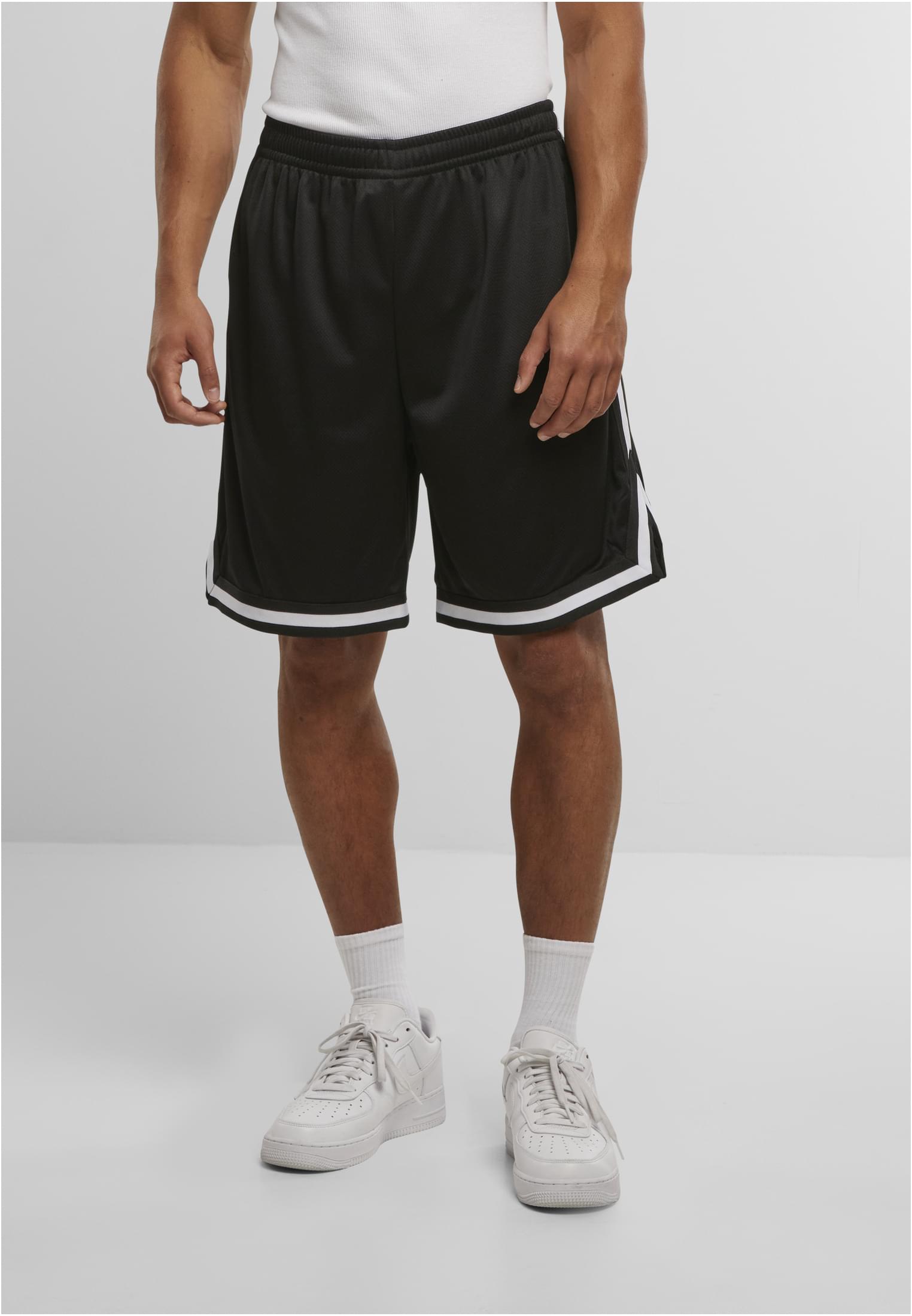 Two-tone Mesh Shorts blk/blk/wht | blk/blk/wht
