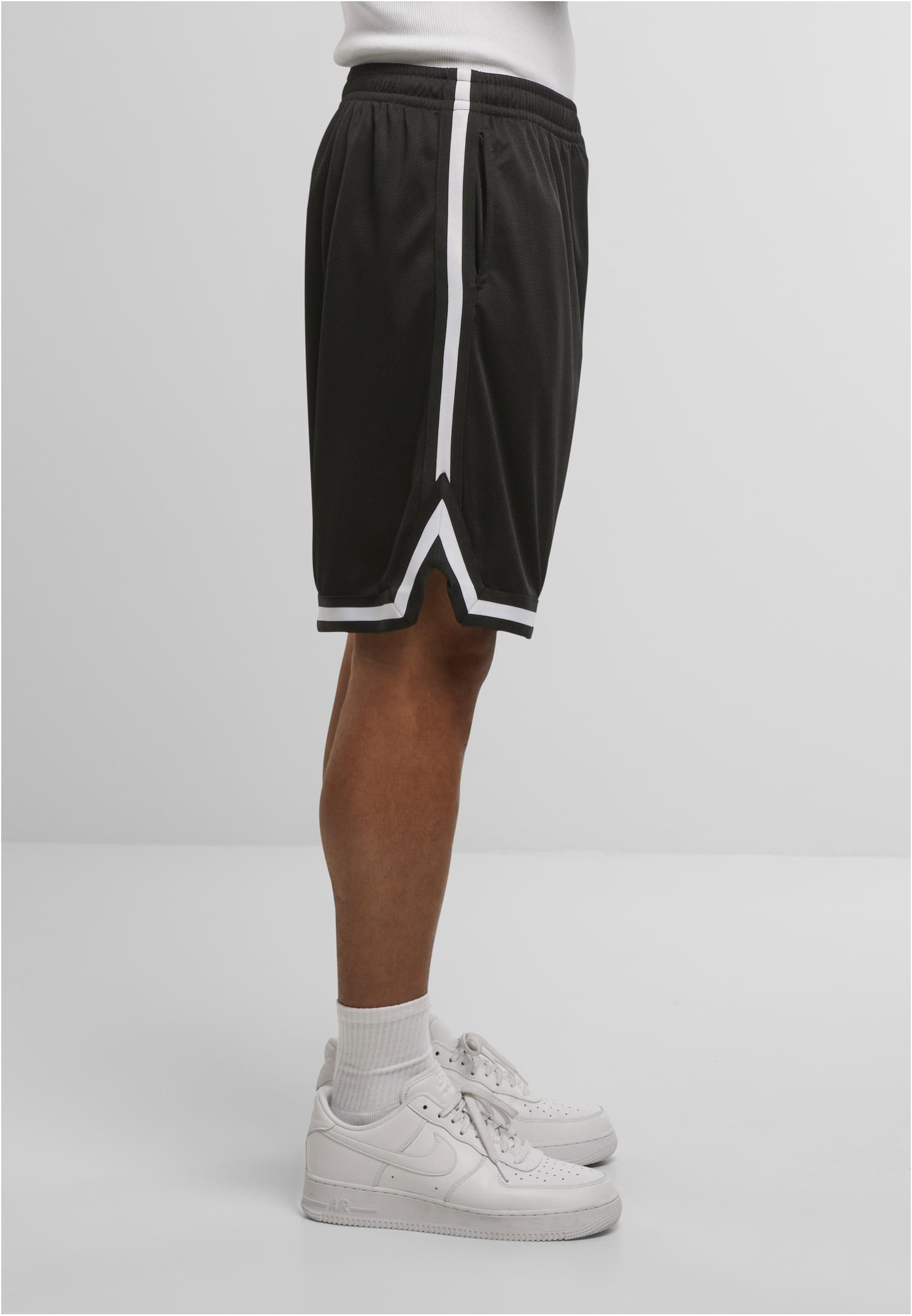 Two-tone Mesh Shorts blk/blk/wht | blk/blk/wht