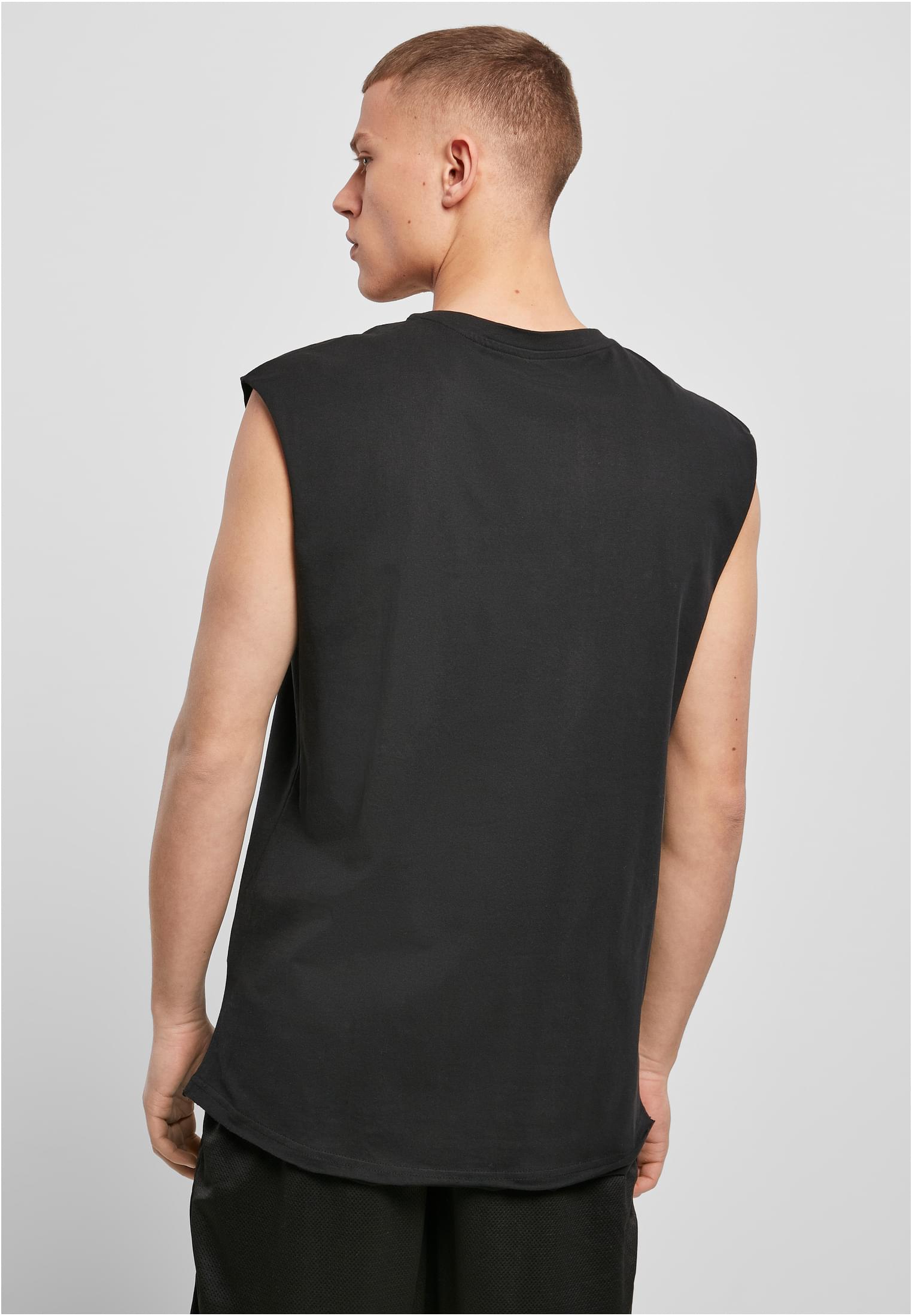 Sleeveless Tee black | black