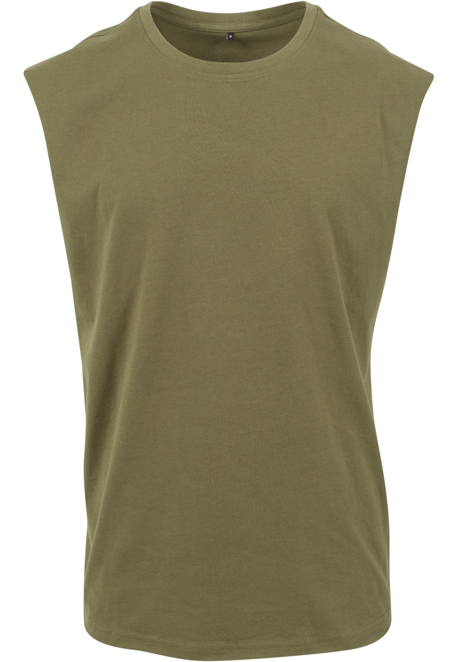 Sleeveless Tee olive | olive