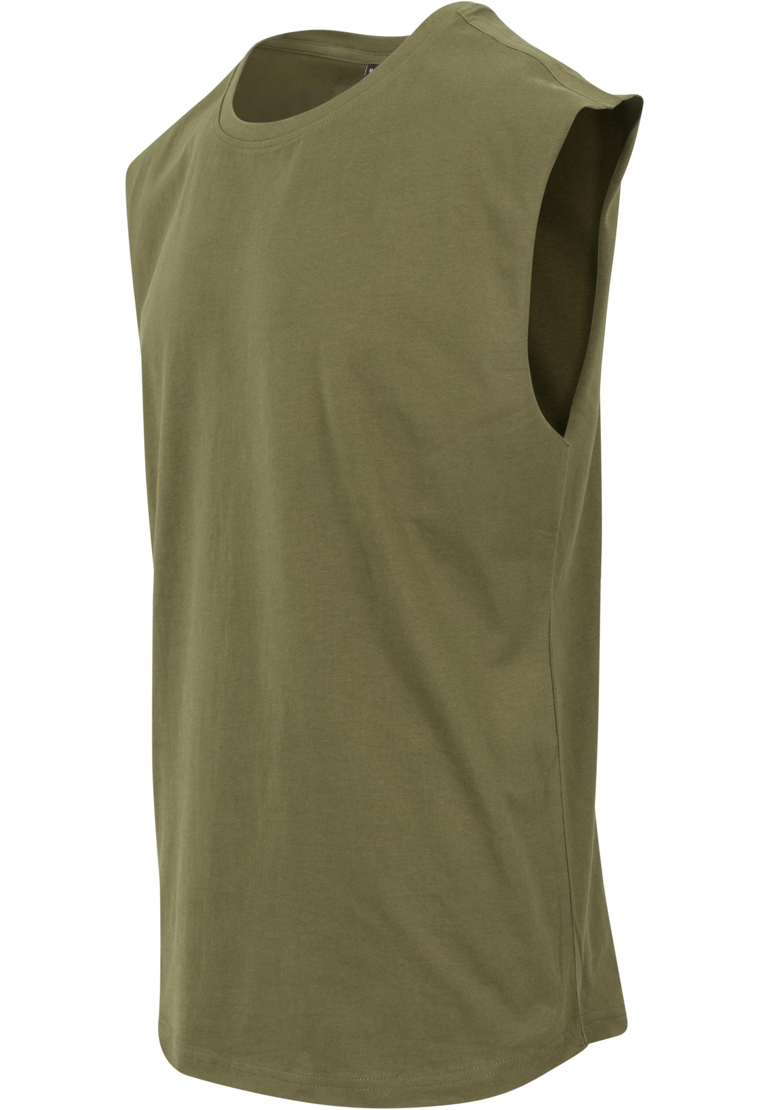 Sleeveless Tee olive | olive