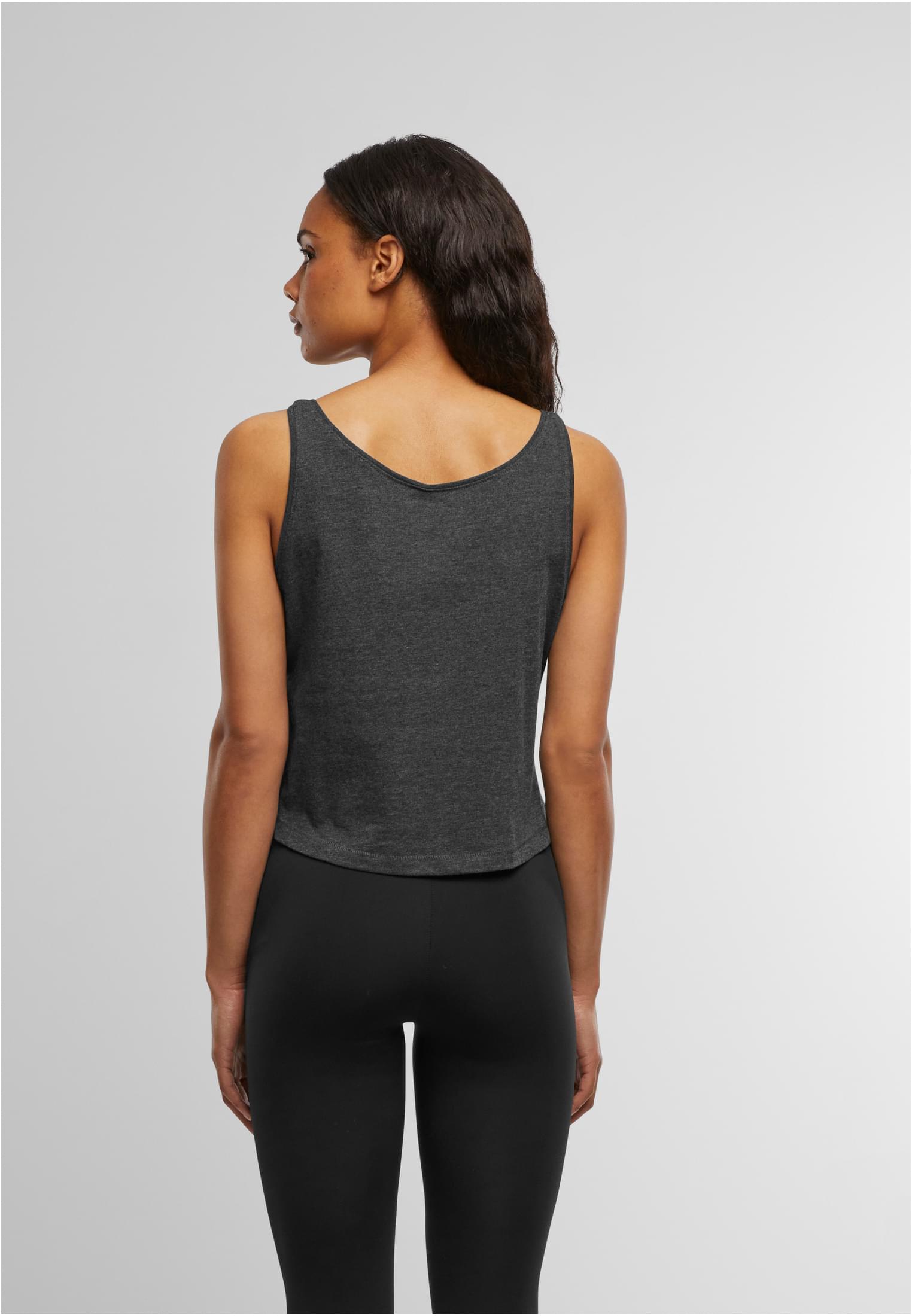 Ladies Oversized Tanktop charcoal | charcoal
