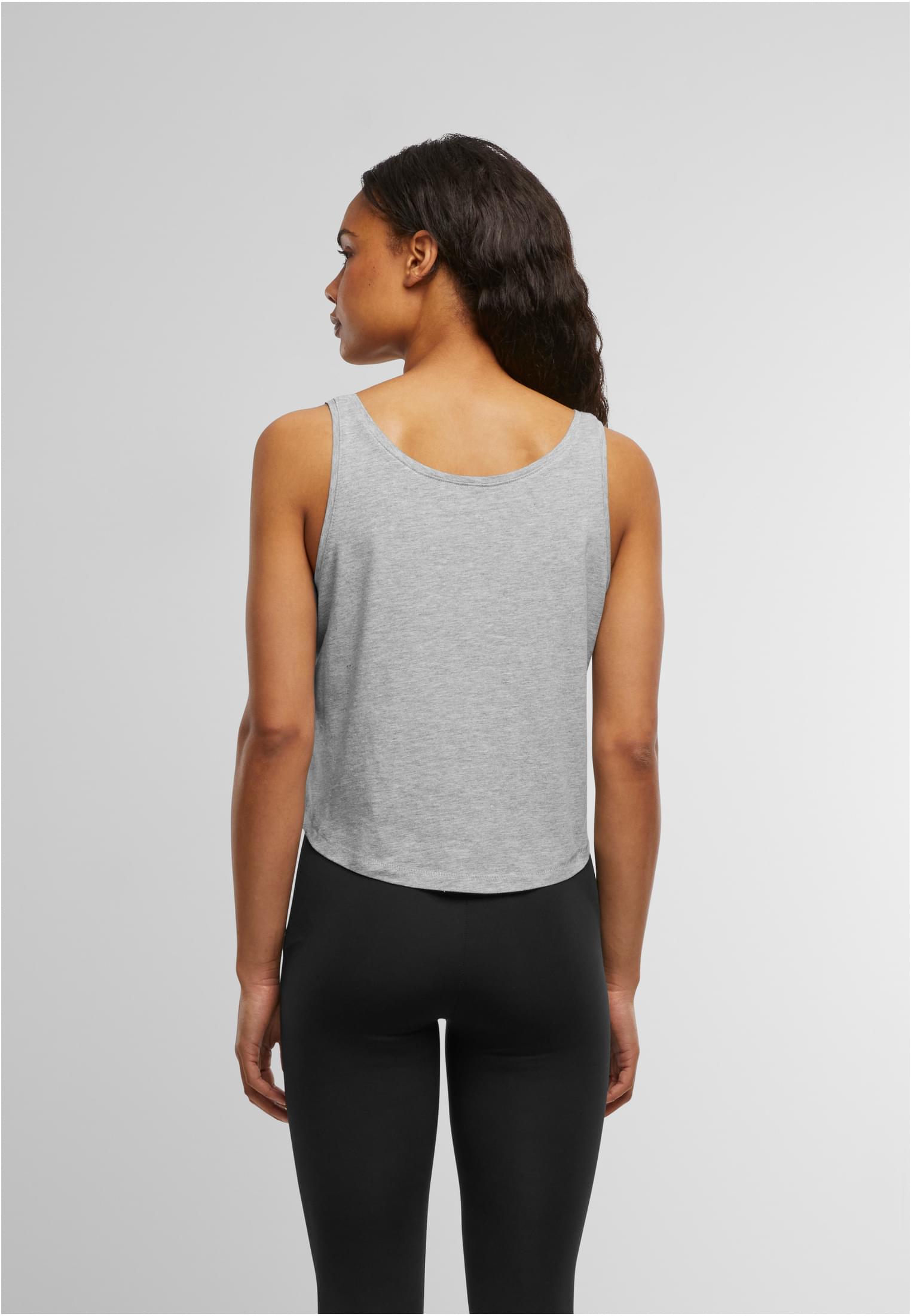 Ladies Oversized Tanktop heather grey | heather grey