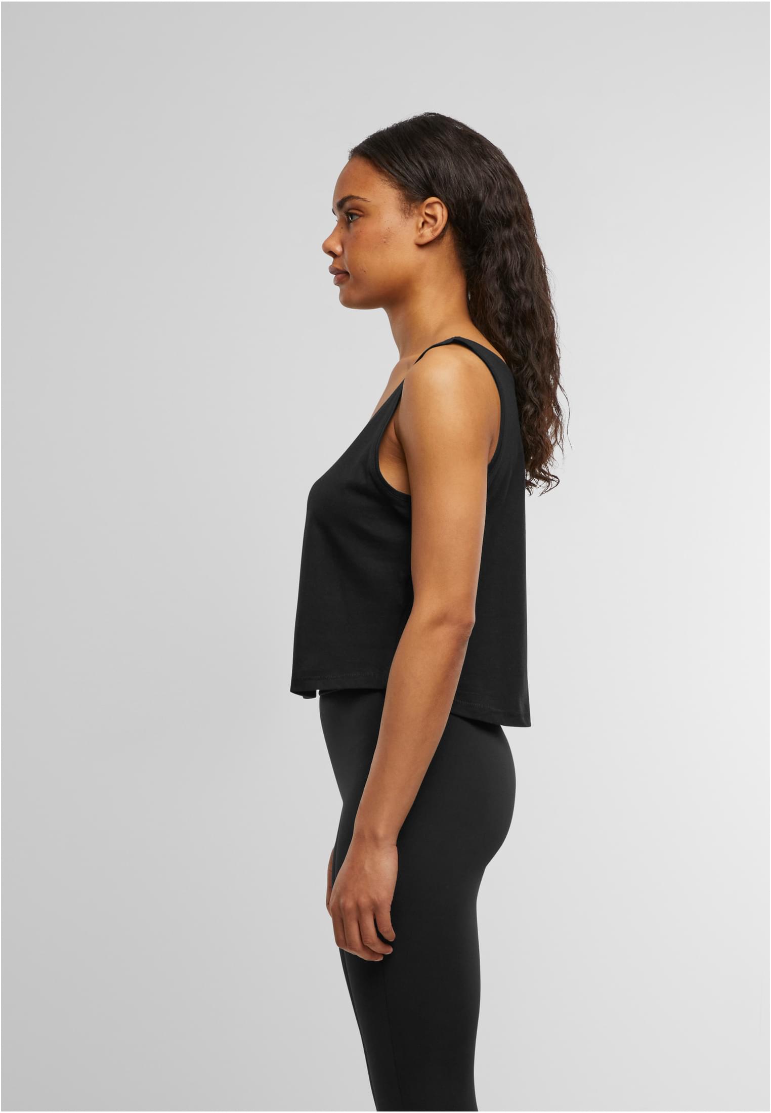 Ladies Oversized Tanktop black | black