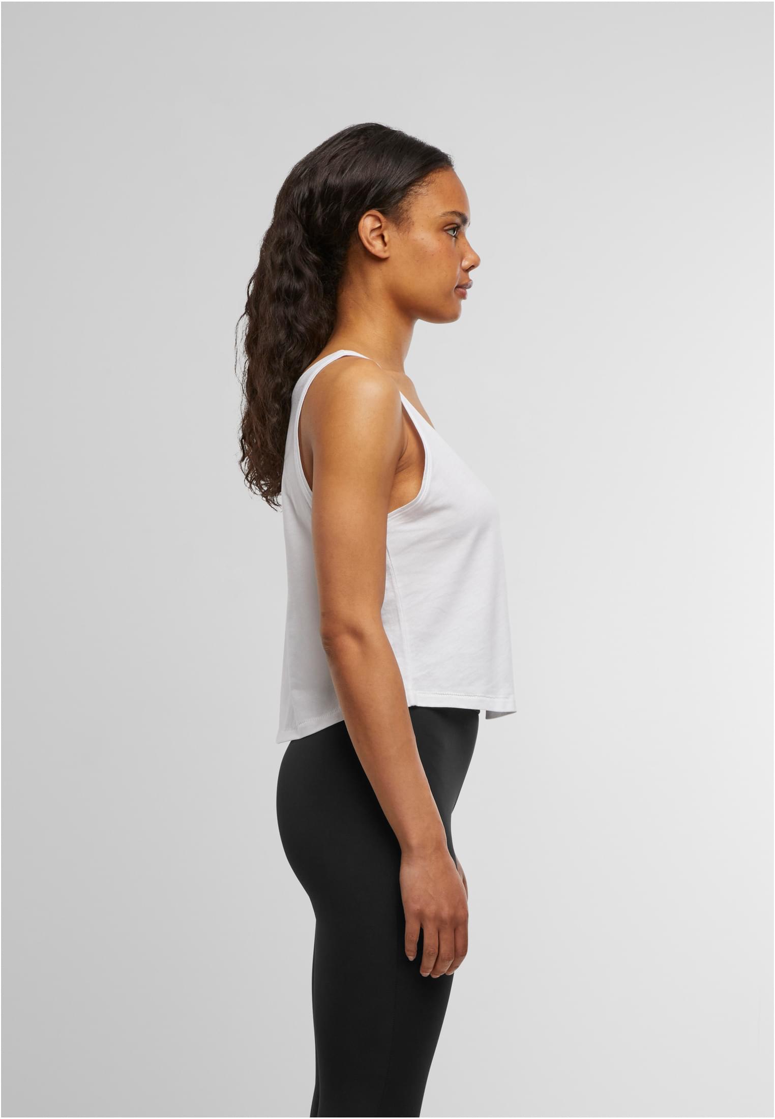 Ladies Oversized Tanktop white | white
