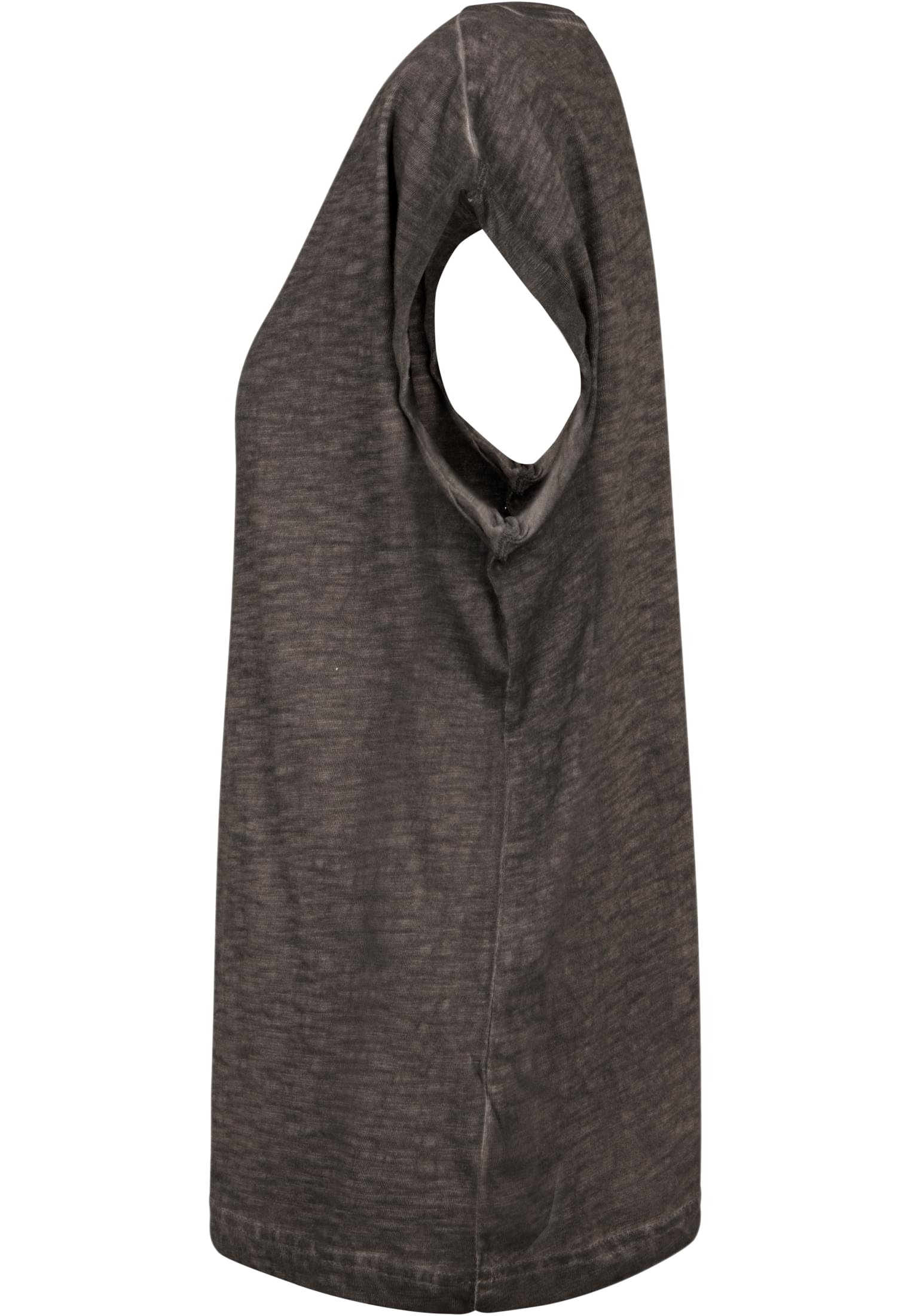 Ladies Spray Dye Extended Shoulder Tee darkgrey | darkgrey