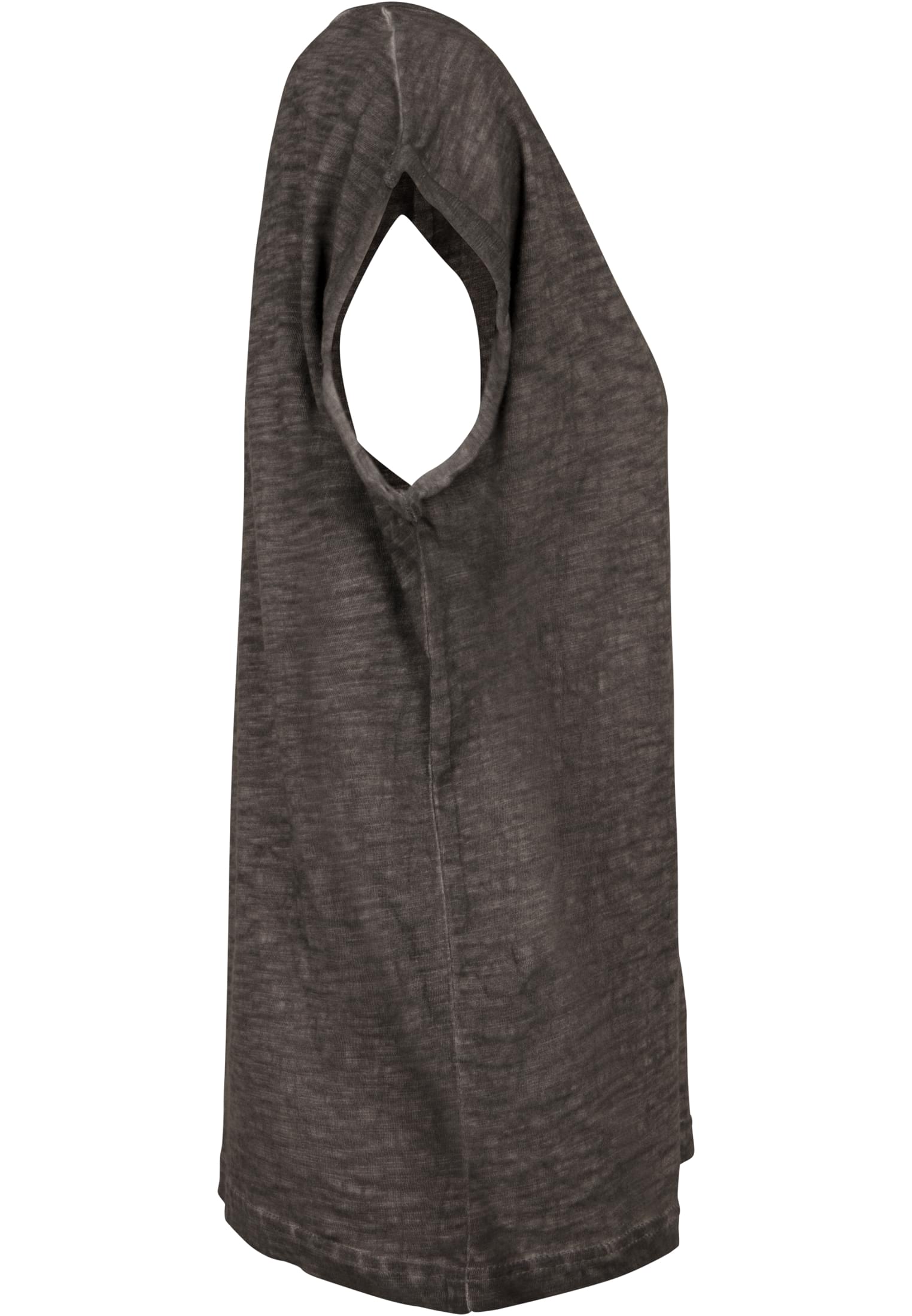 Ladies Spray Dye Extended Shoulder Tee darkgrey | darkgrey
