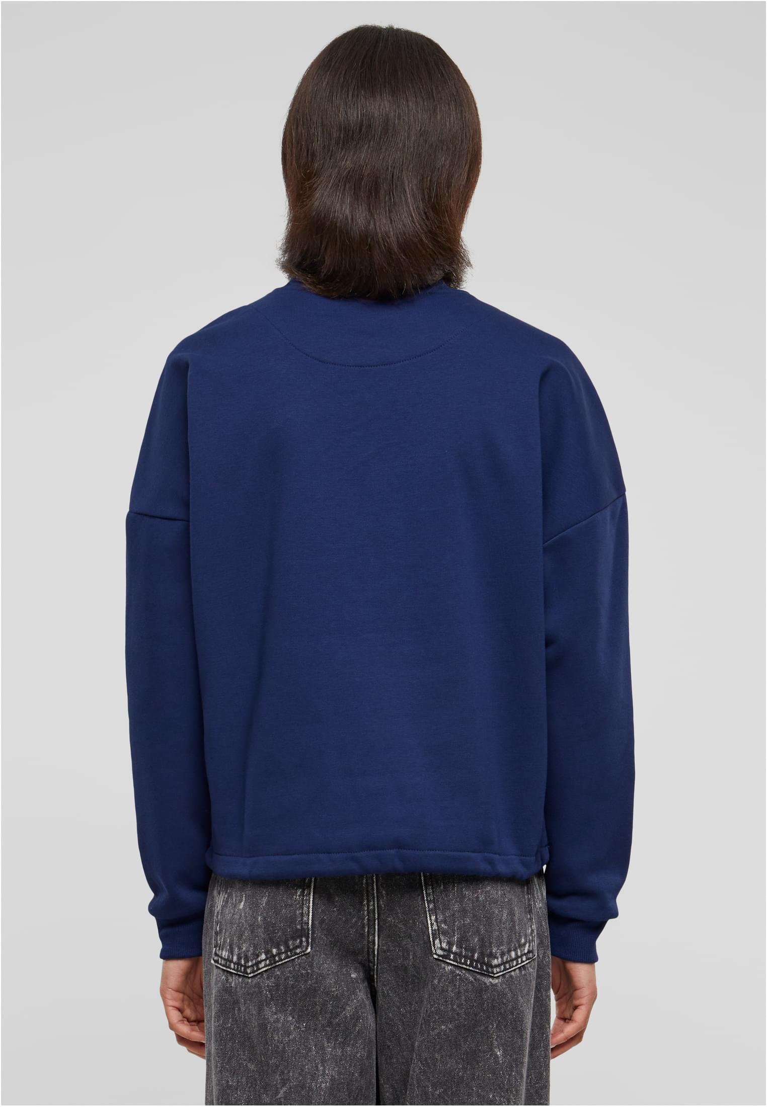 Ladies Oversize Crewneck light navy | light navy
