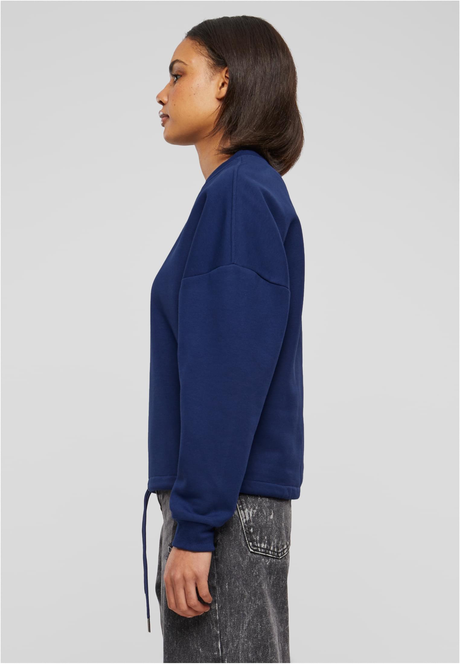 Ladies Oversize Crewneck light navy | light navy