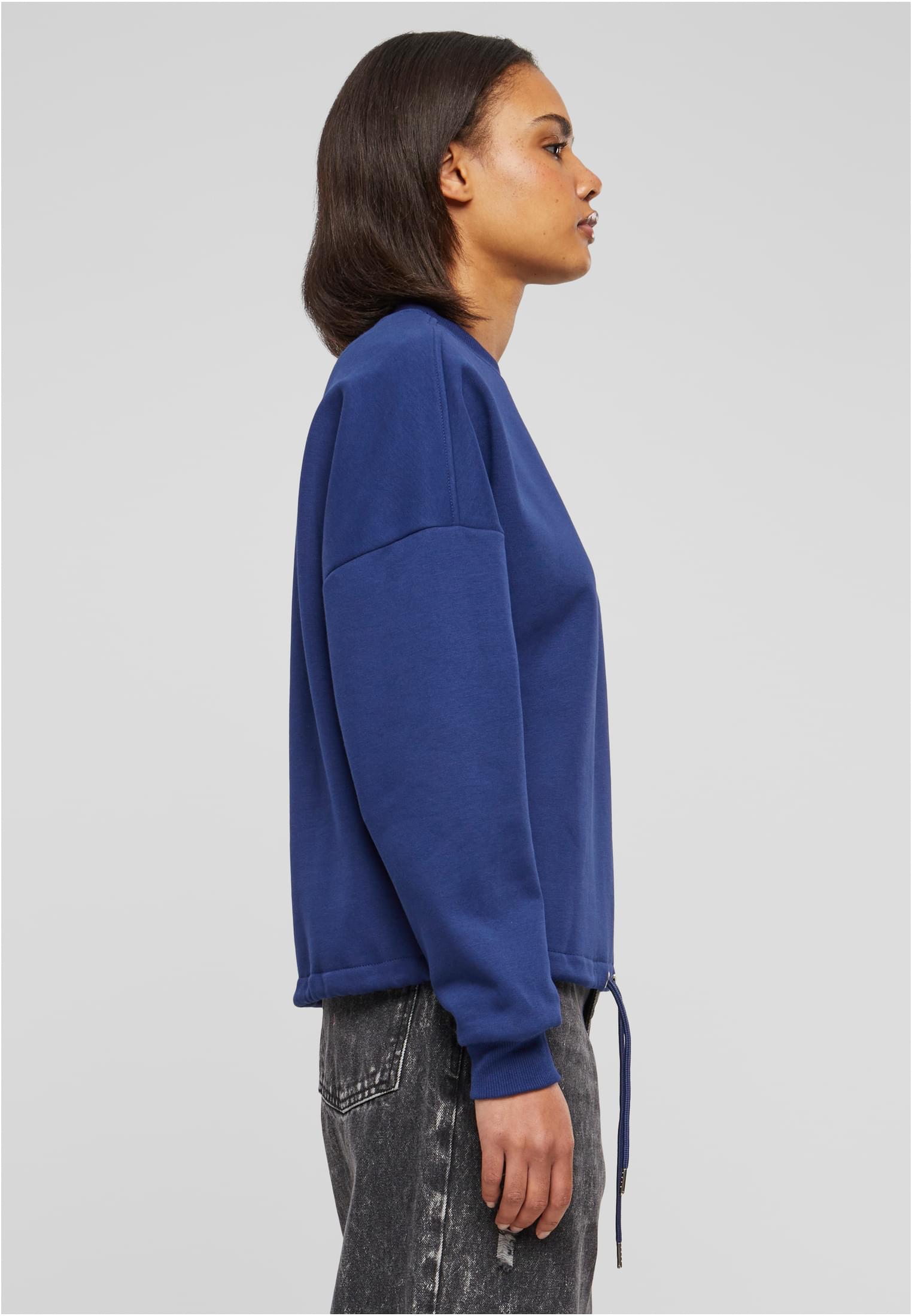 Ladies Oversize Crewneck light navy | light navy