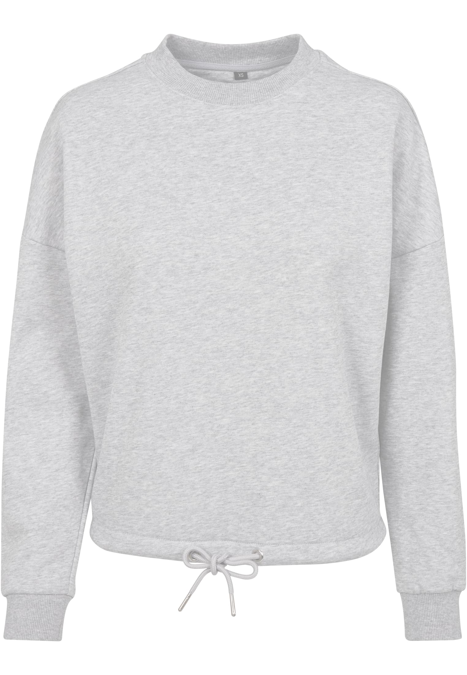 Ladies Oversize Crewneck heather grey | heather grey