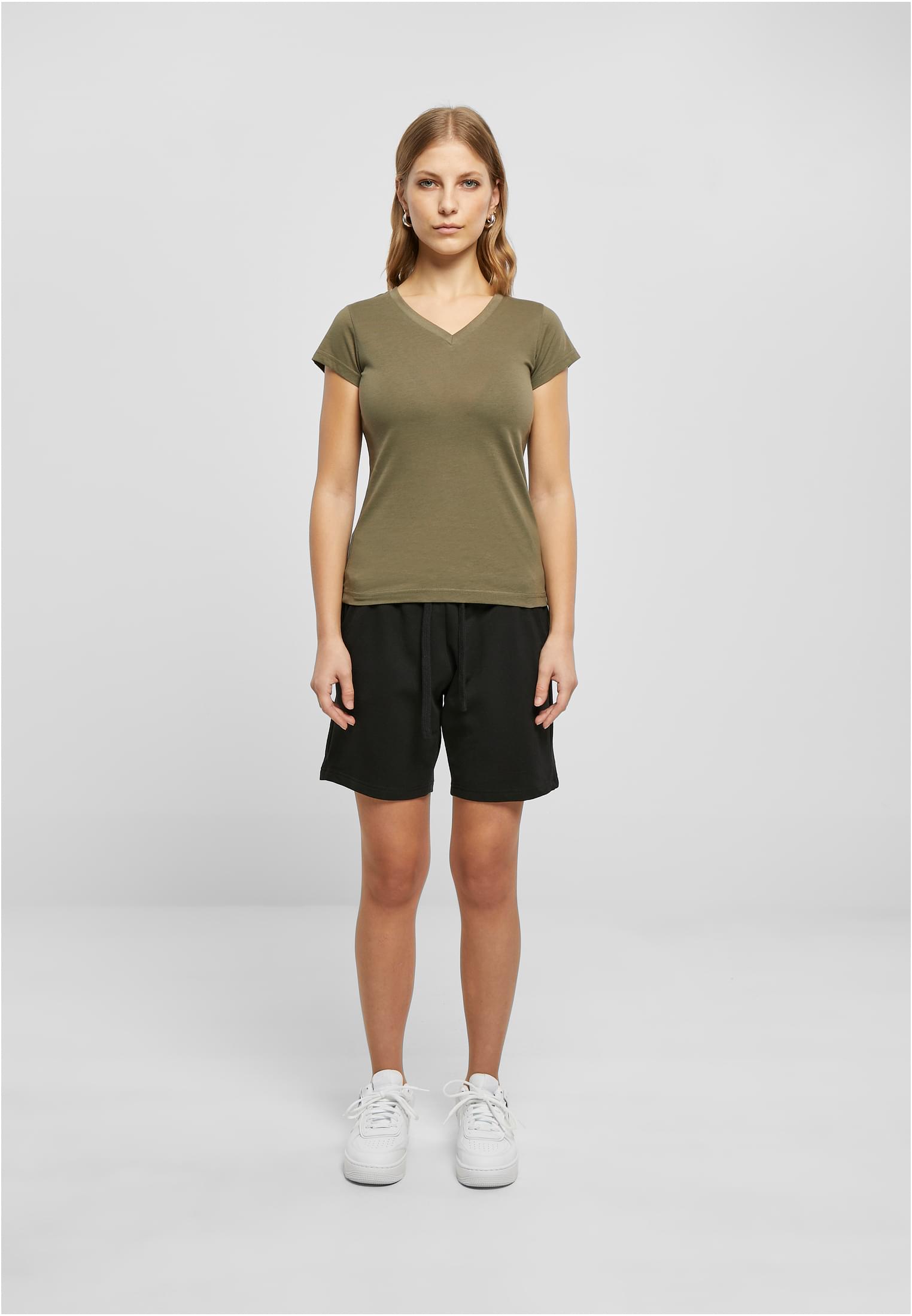 Ladies Basic Tee olive | olive