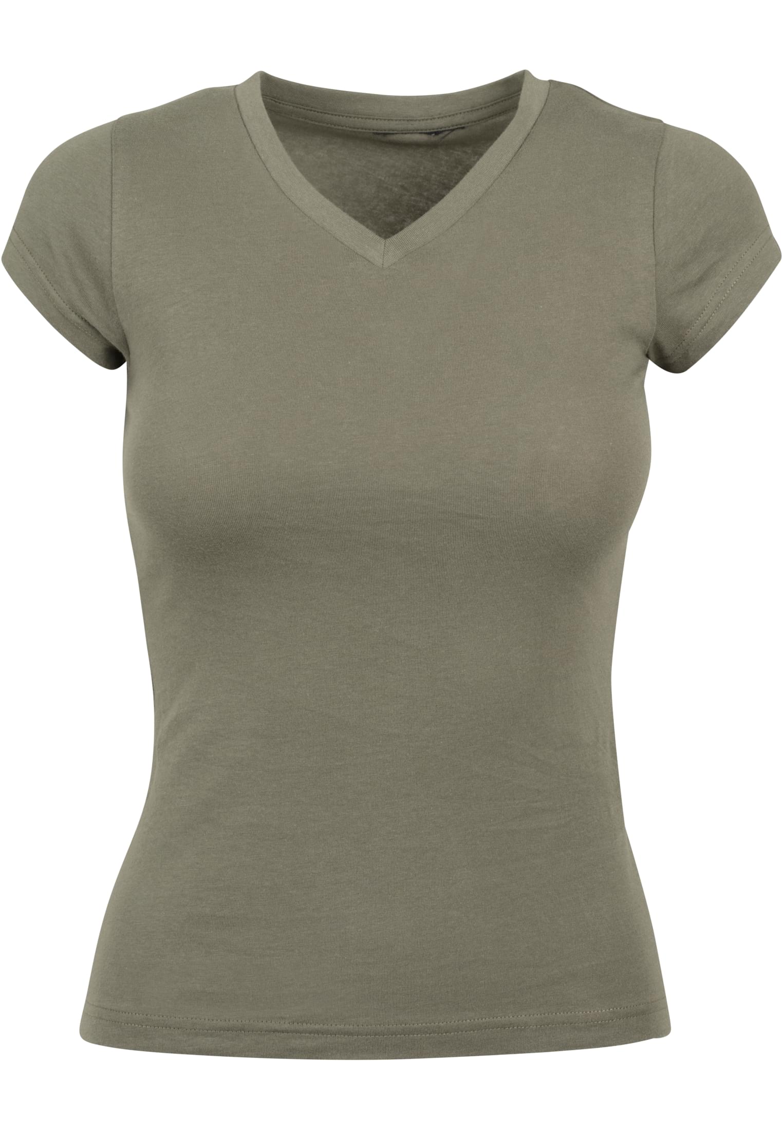 Ladies Basic Tee olive | olive