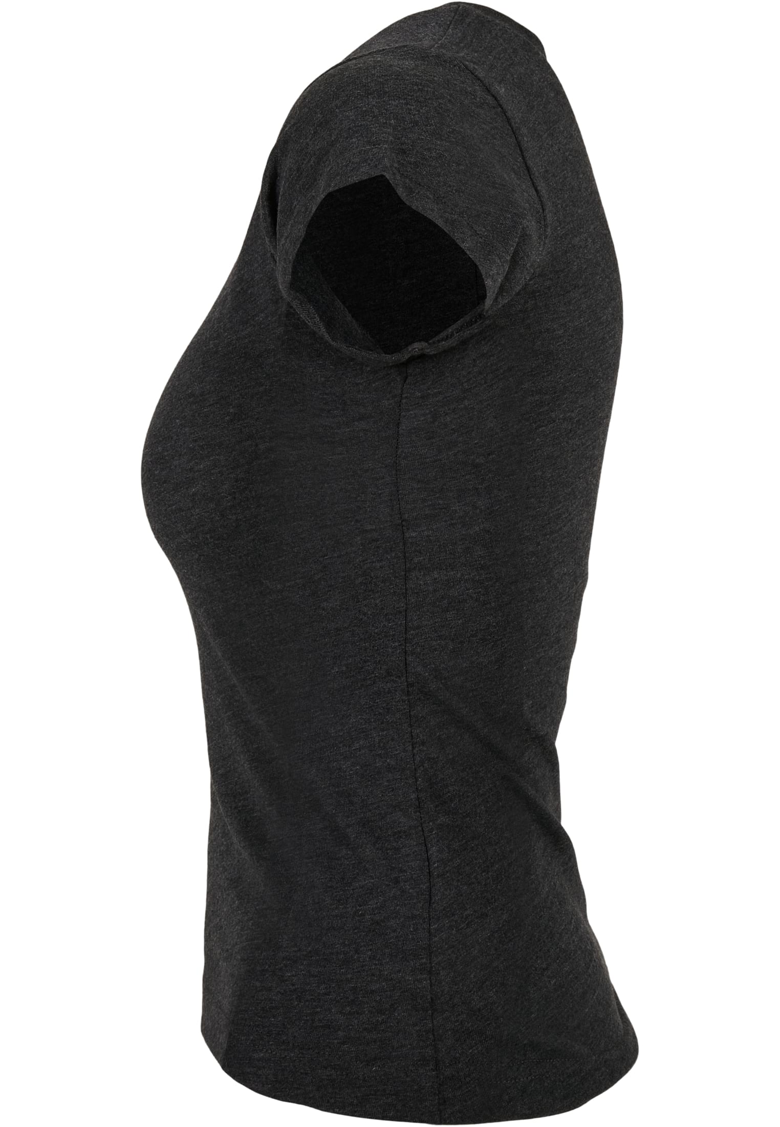 Ladies Basic Tee charcoal | charcoal