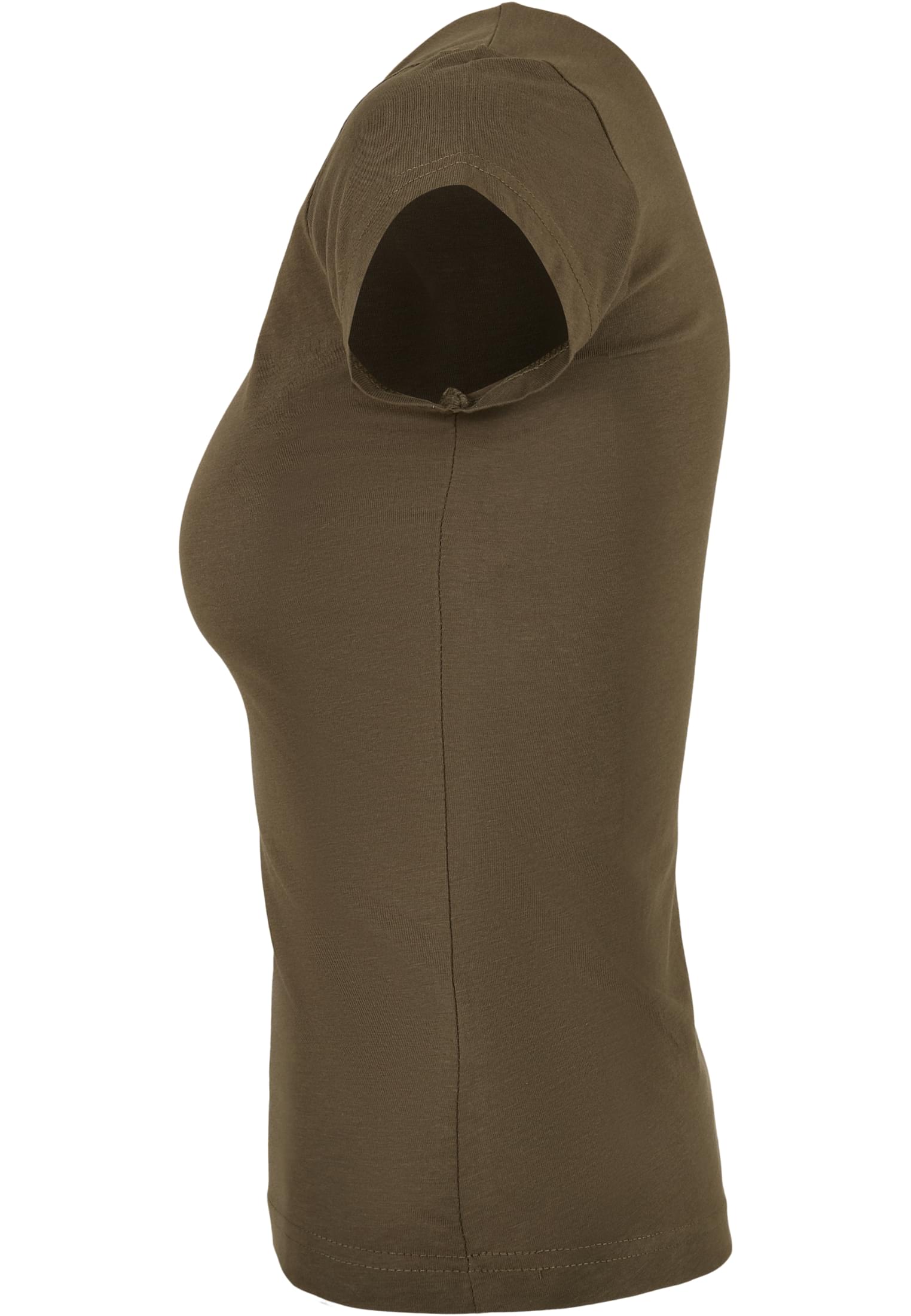 Ladies Basic Tee olive | olive