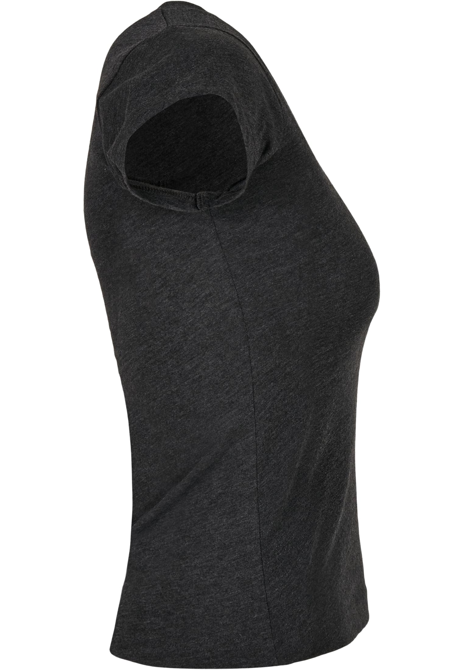 Ladies Basic Tee charcoal | charcoal