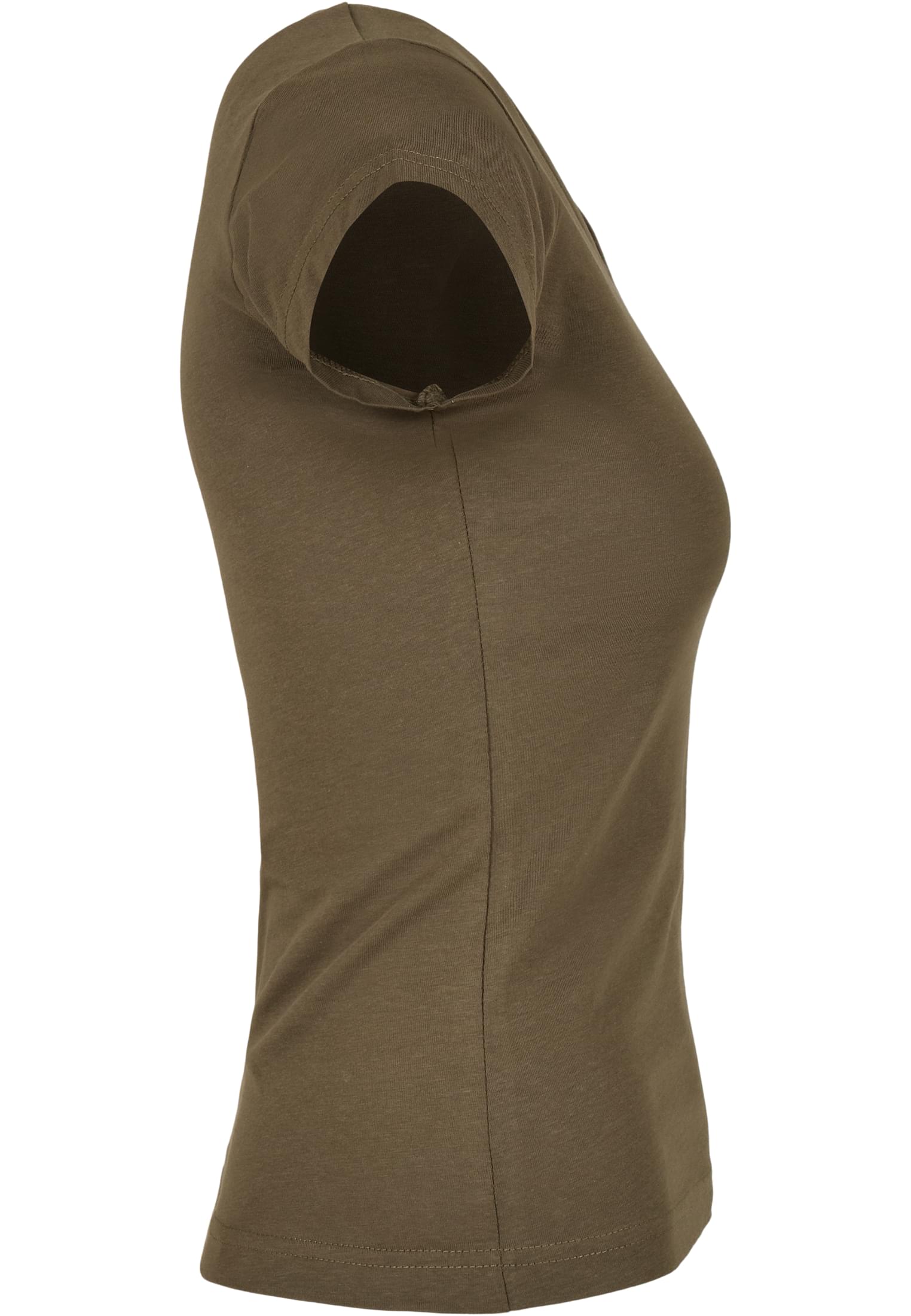 Ladies Basic Tee olive | olive