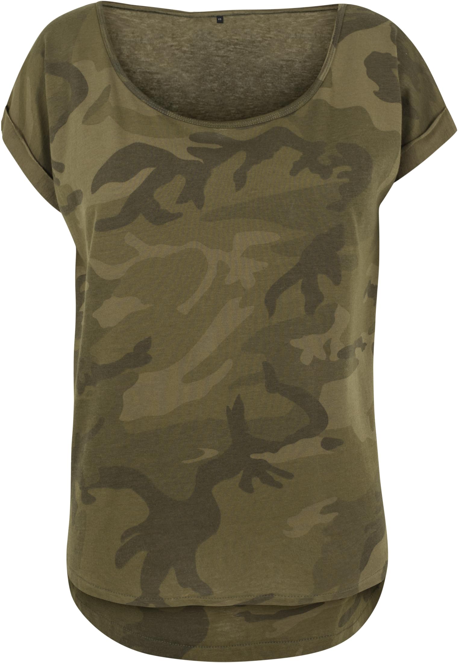Ladies Camo Tee olive camo | olive camo