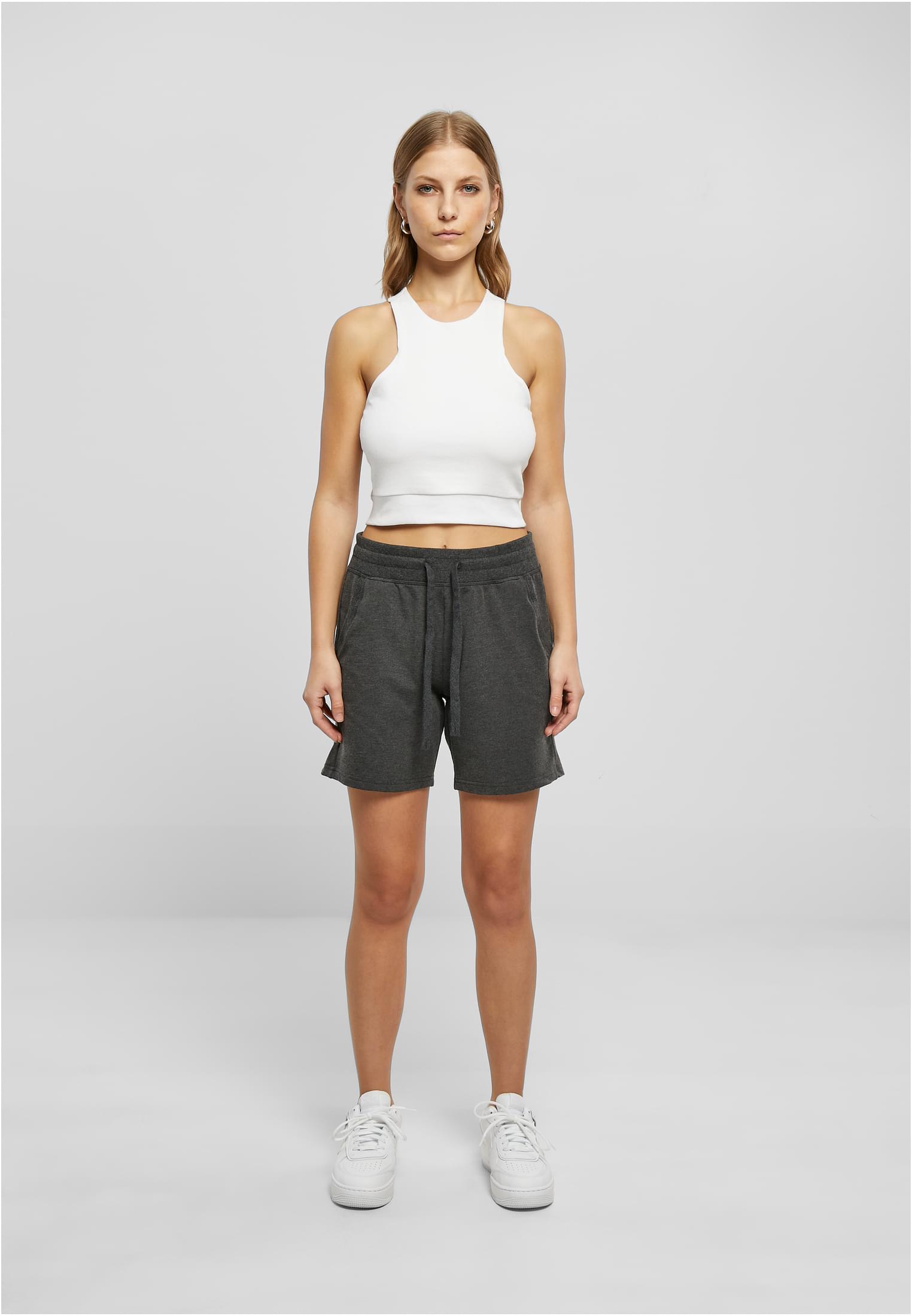 Ladies Terry Shorts charcoal | charcoal