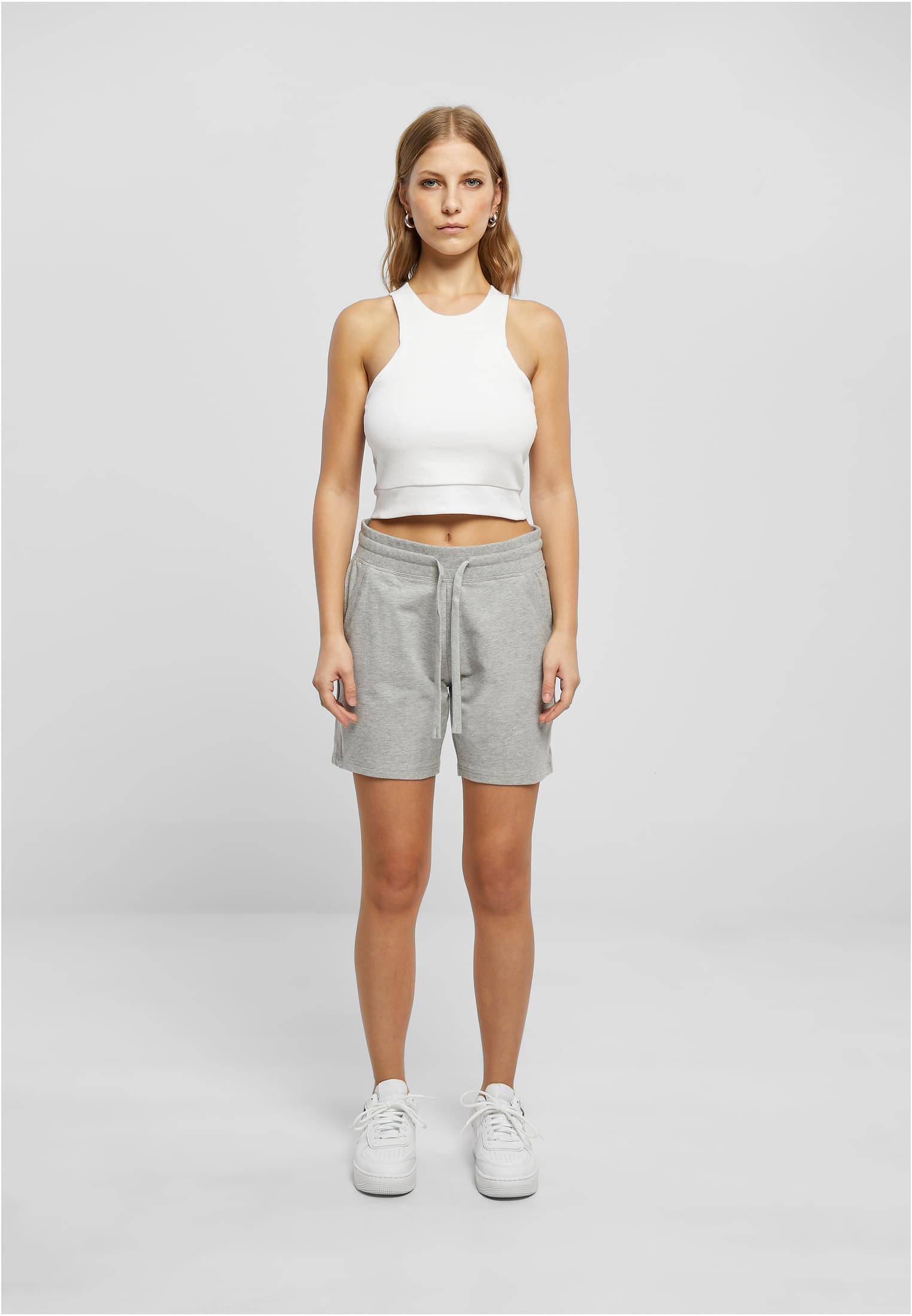 Ladies Terry Shorts heather grey | heather grey