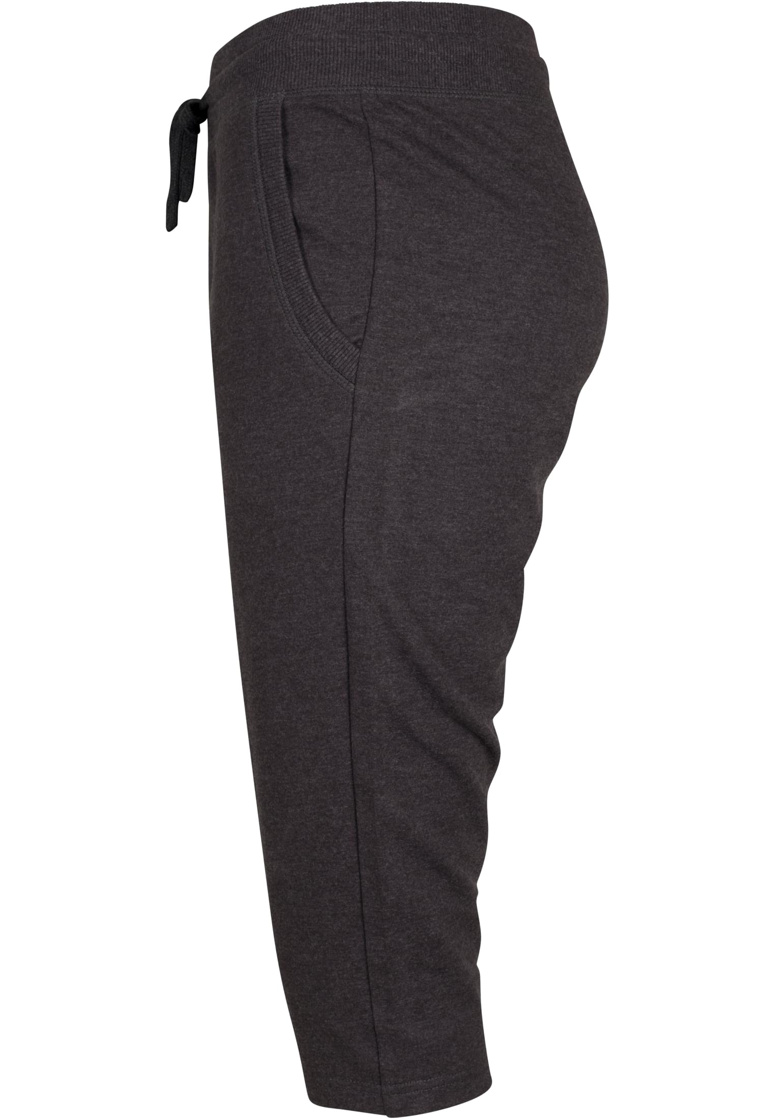 Ladies Terry 3/4 Jogging Pants charcoal | charcoal