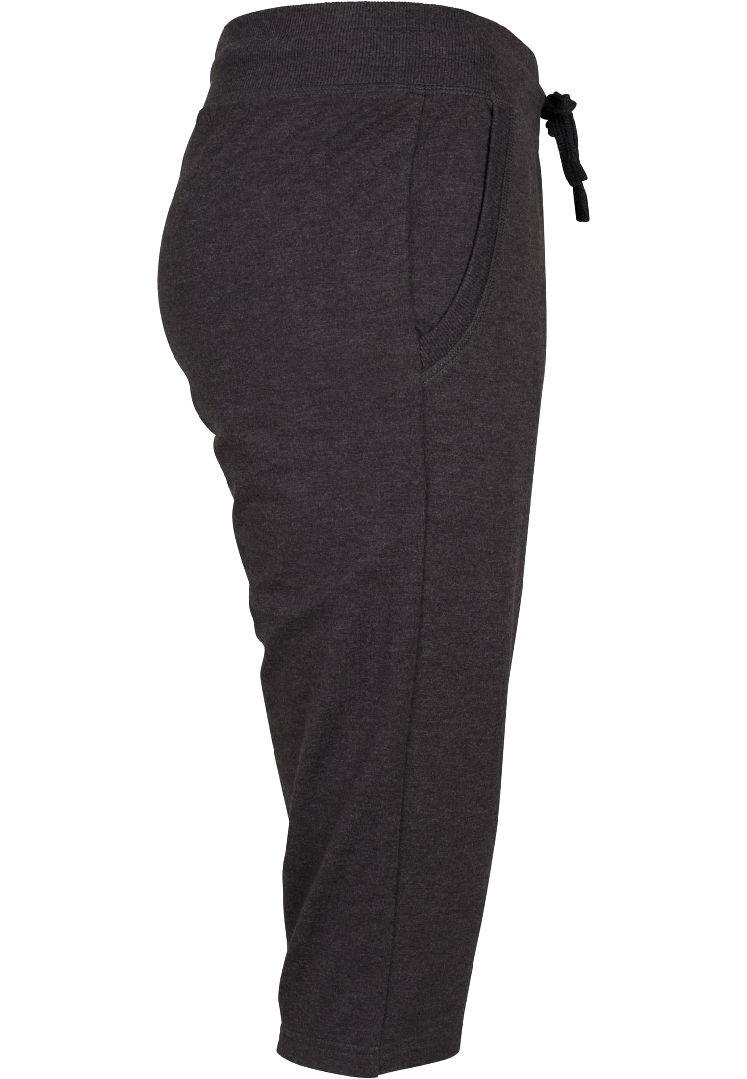 Ladies Terry 3/4 Jogging Pants charcoal | charcoal
