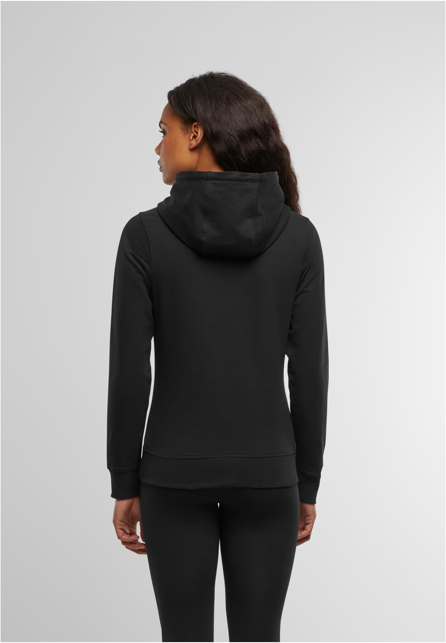 Ladies Terry Zip Hoody black | black