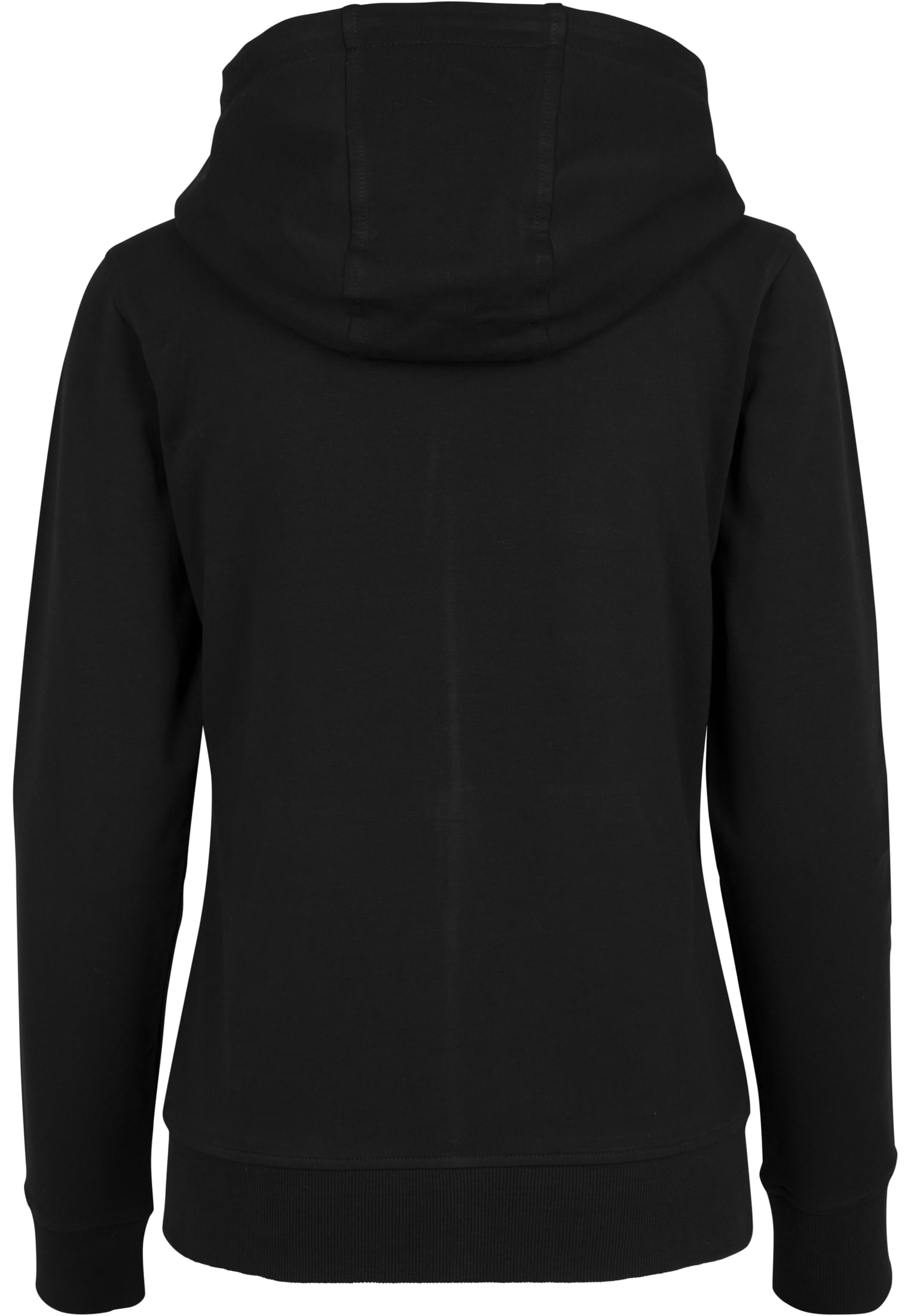 Ladies Terry Zip Hoody black | black