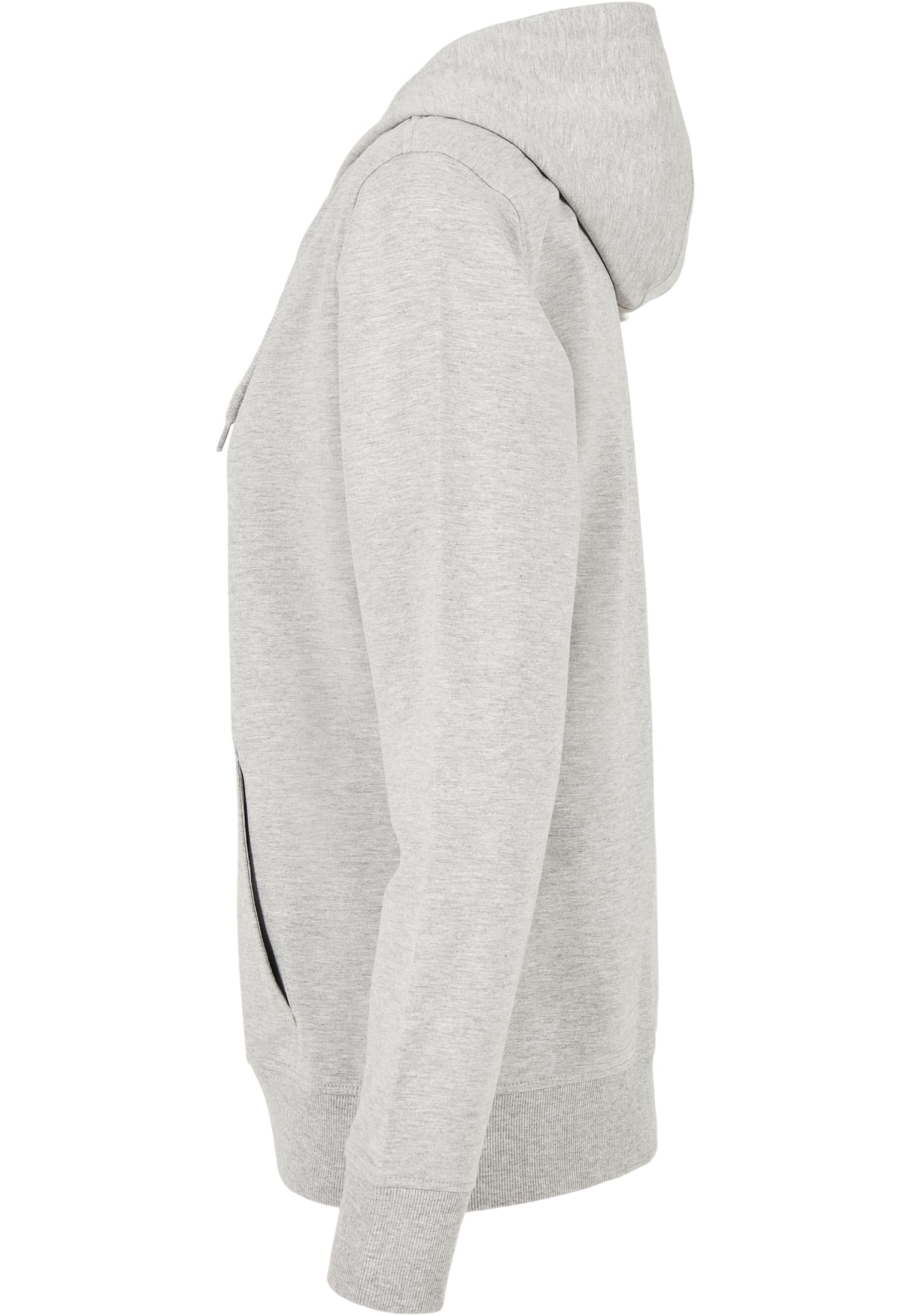 Ladies Terry Zip Hoody heather grey | heather grey