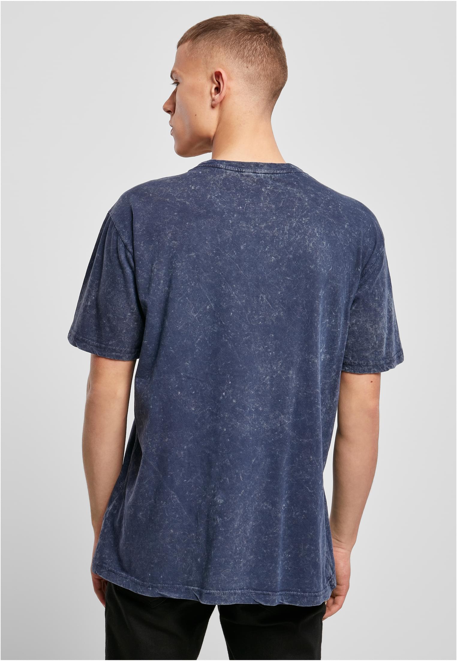 Acid Washed Tee indigo white | indigo white