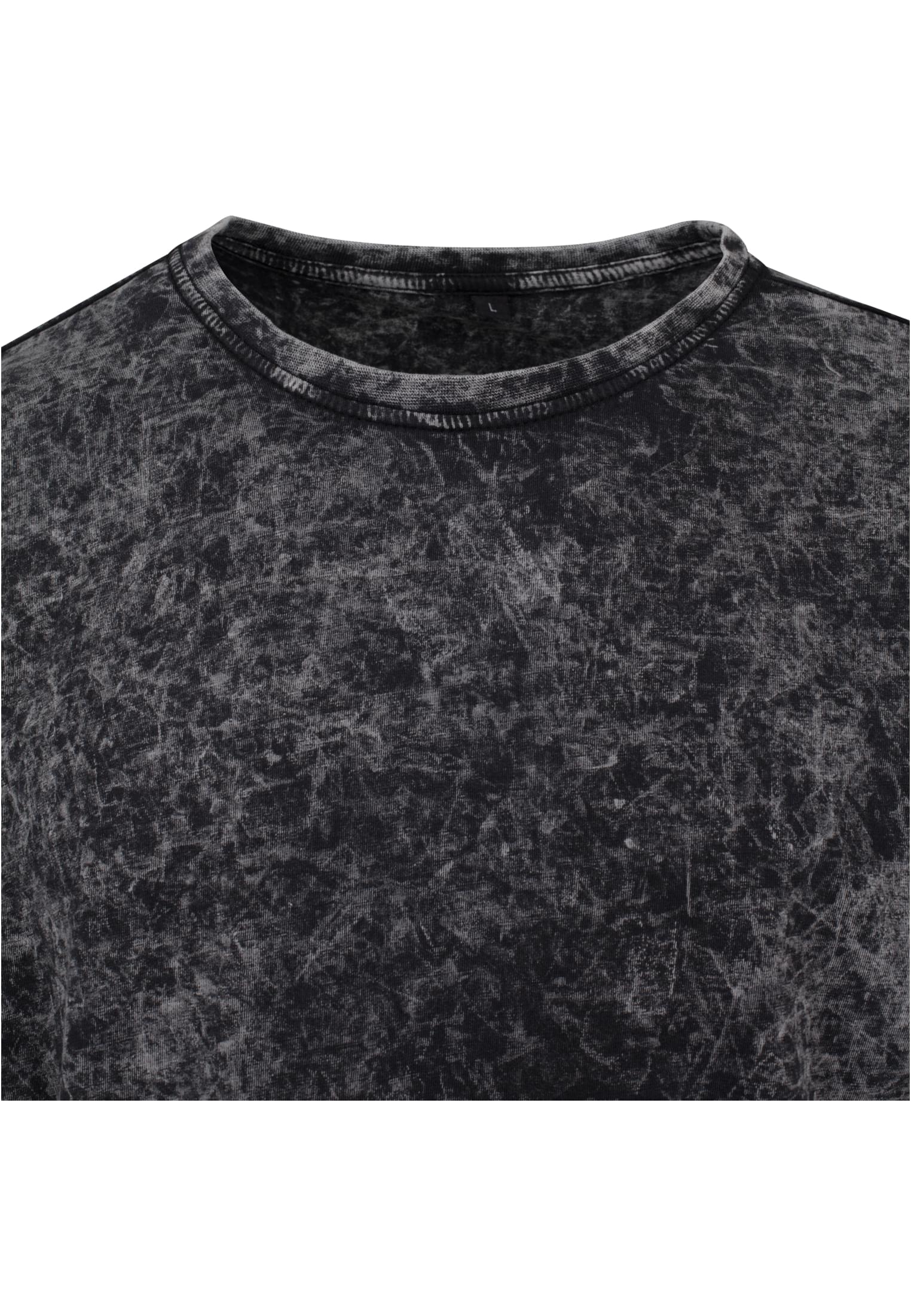 Acid Washed Tee darkgrey white | darkgrey white