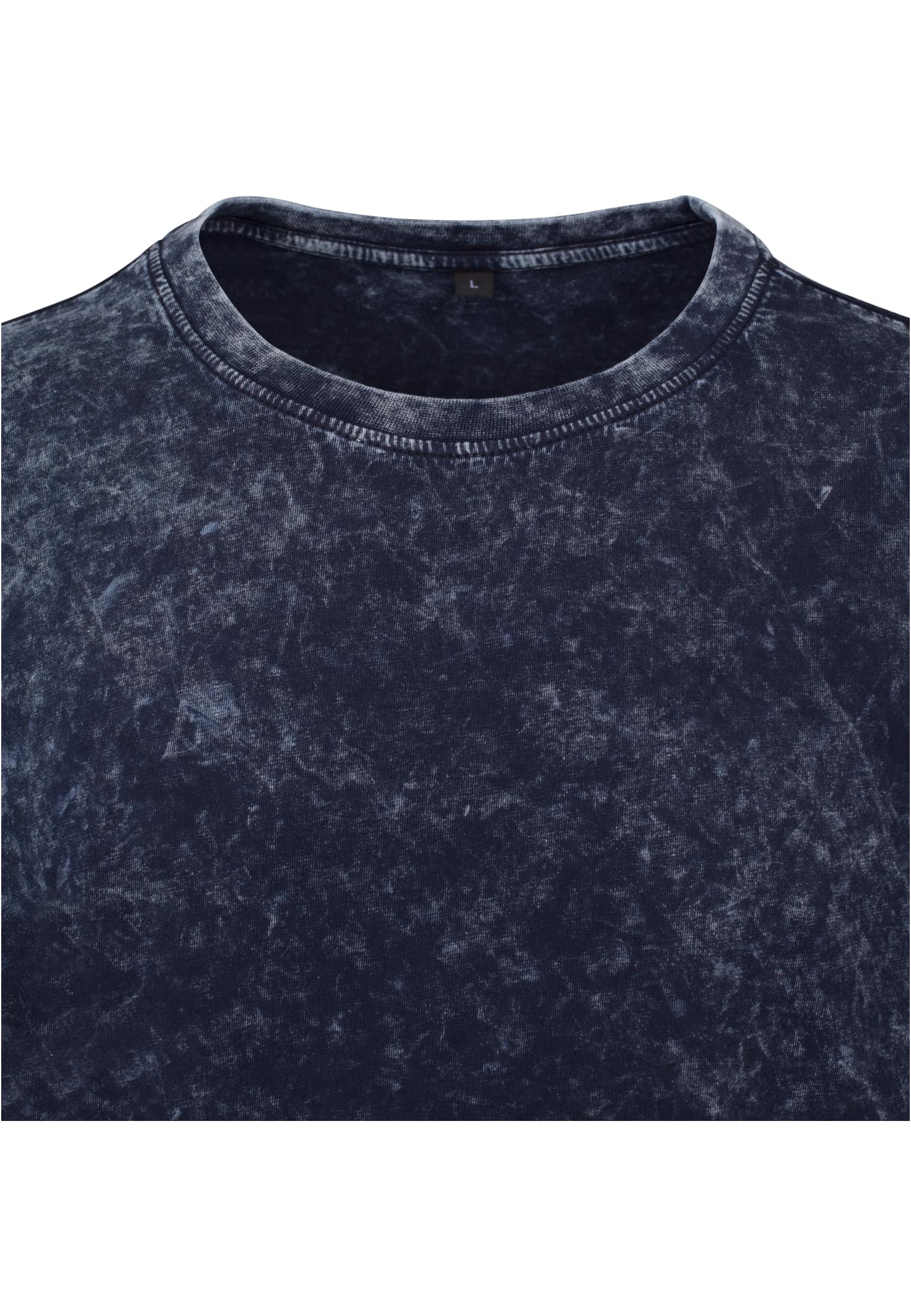 Acid Washed Tee indigo white | indigo white