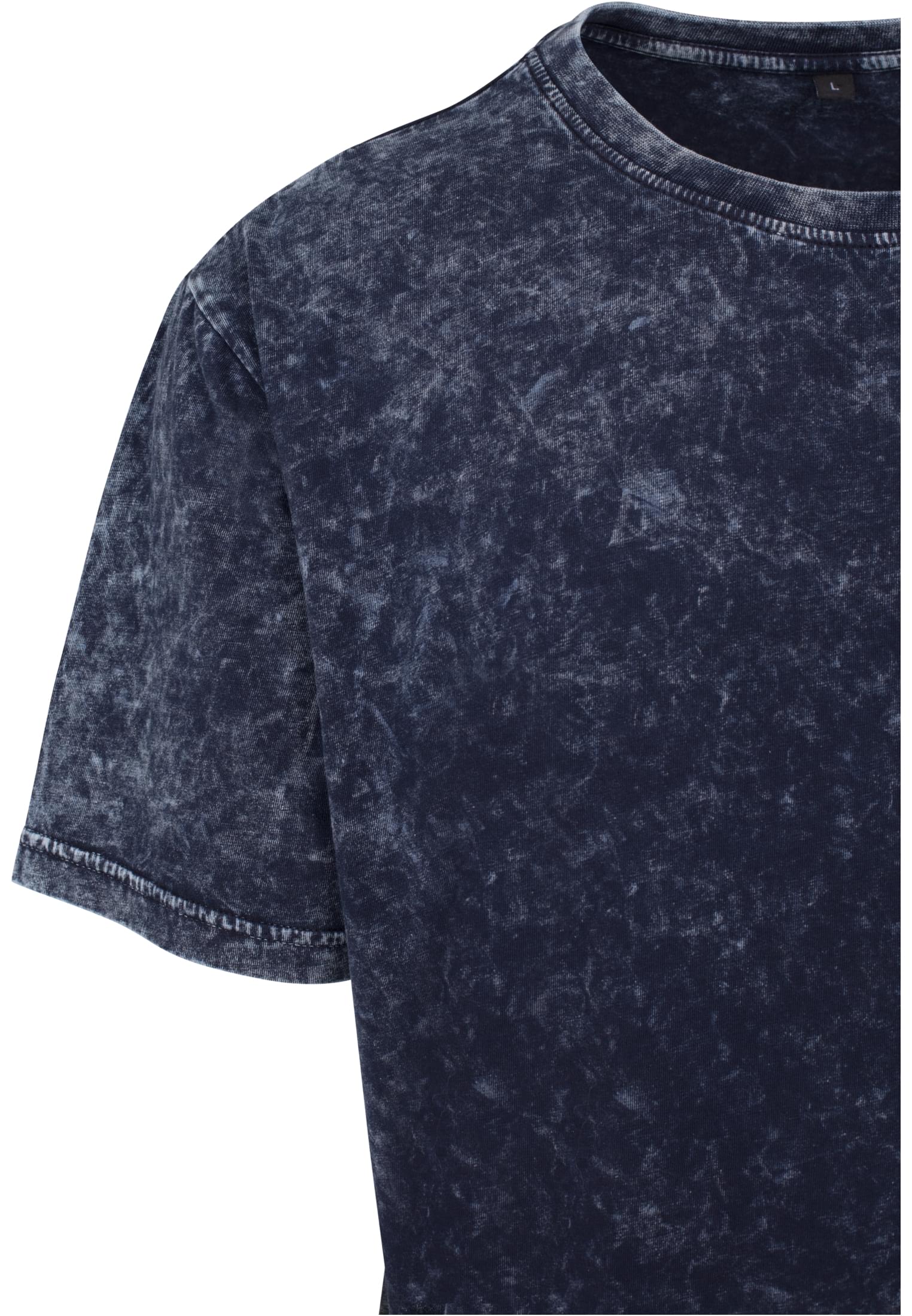 Acid Washed Tee indigo white | indigo white