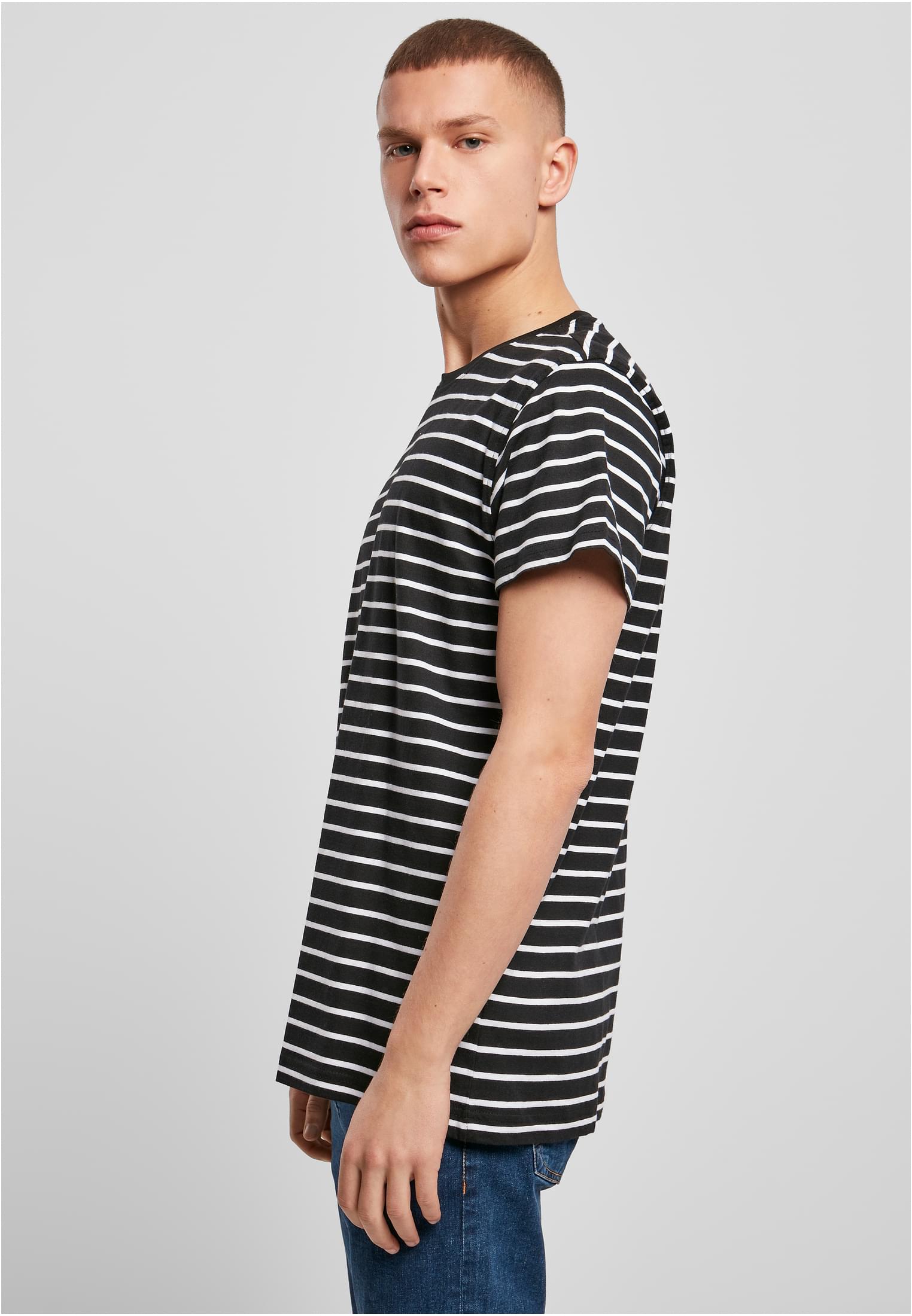Stripe Tee black/white | black/white