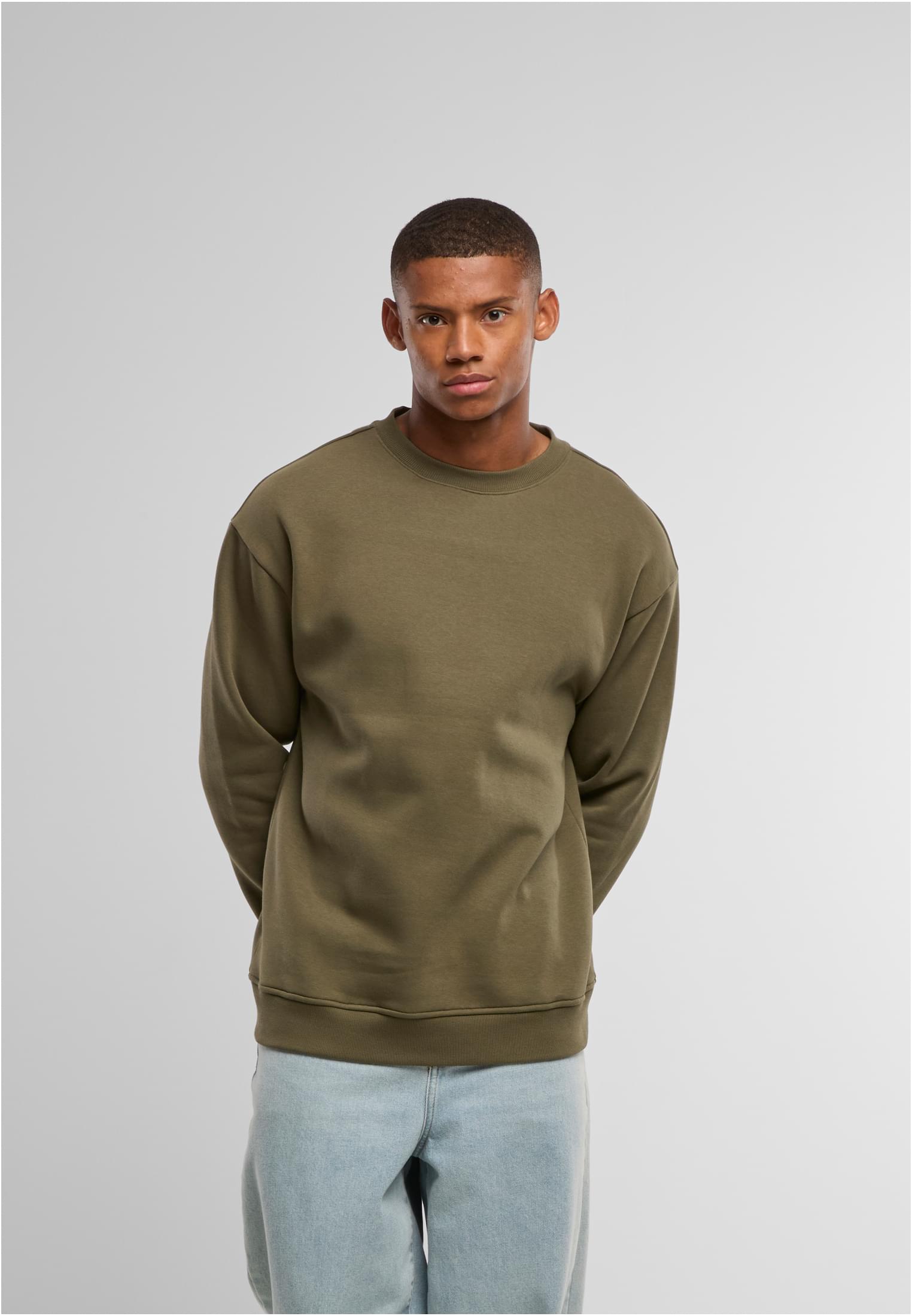 Sweat Crewneck olive | olive
