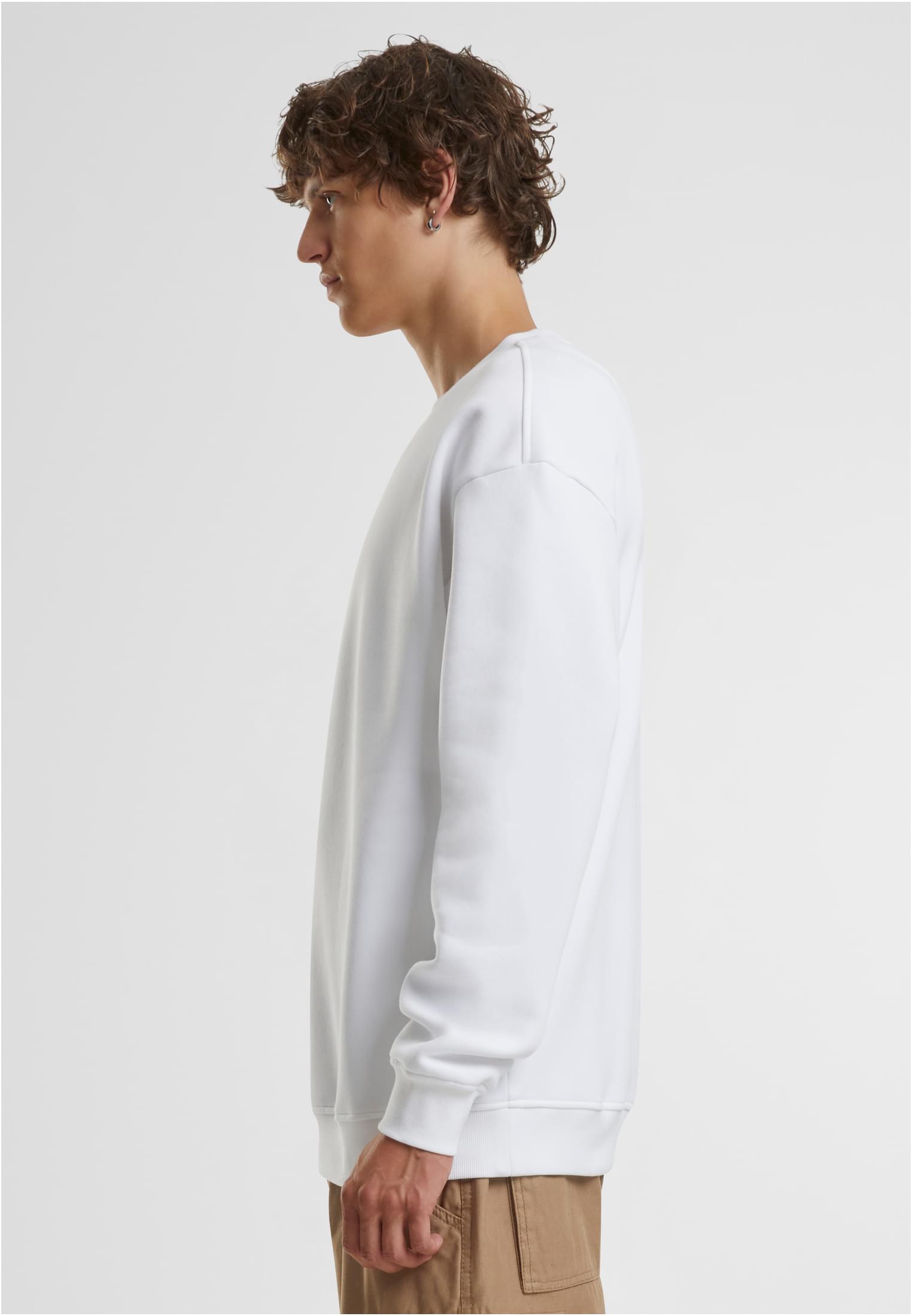 Sweat Crewneck white | white