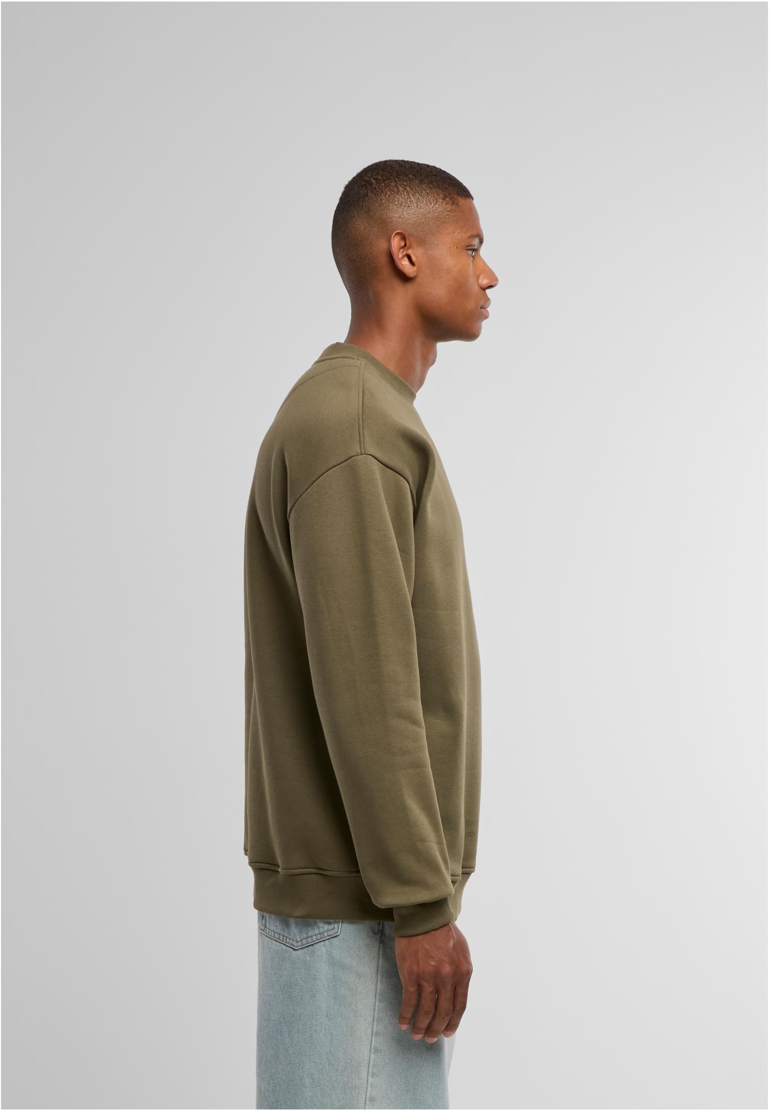 Sweat Crewneck olive | olive
