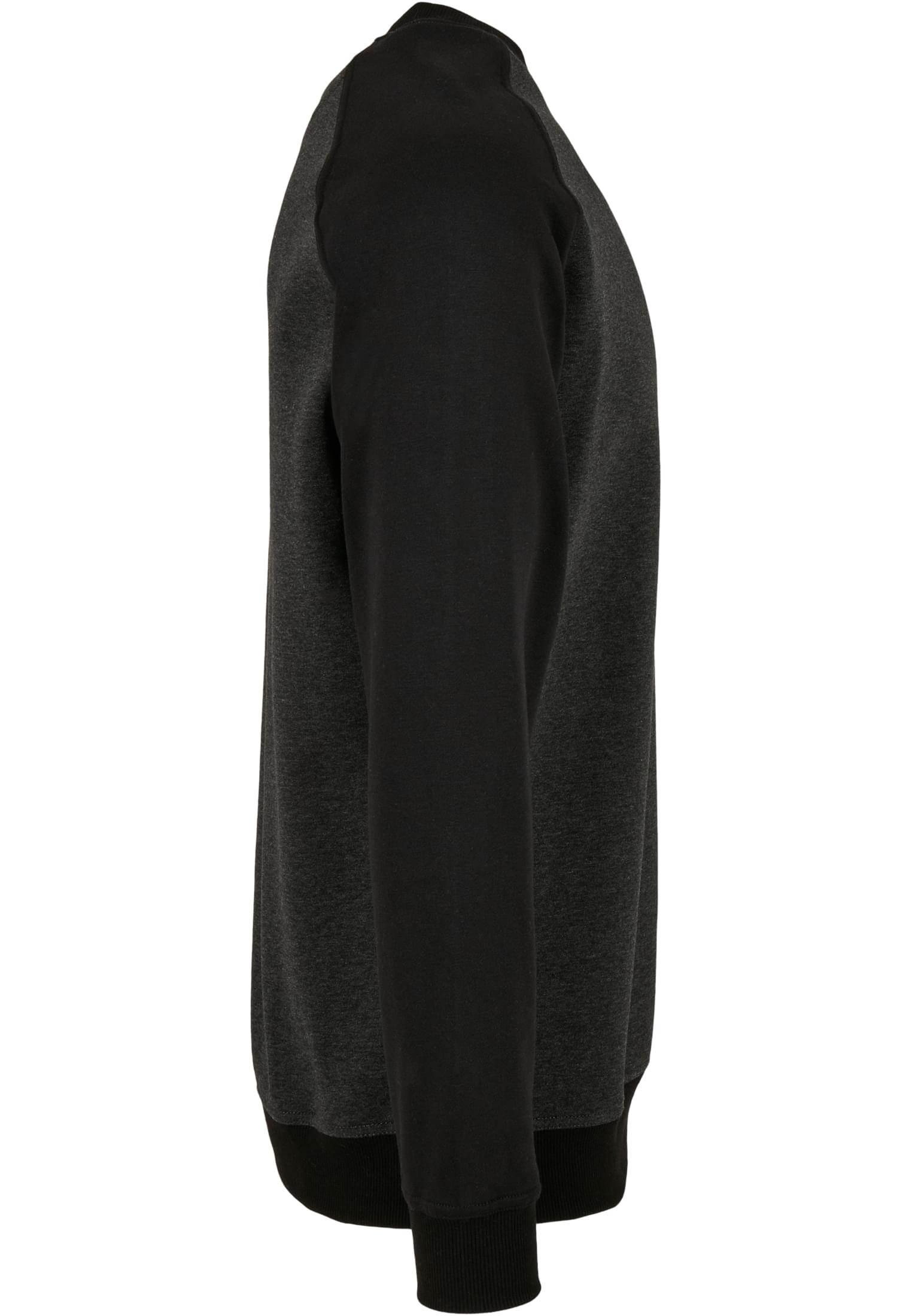 Raglan Crewneck cha/blk | cha/blk