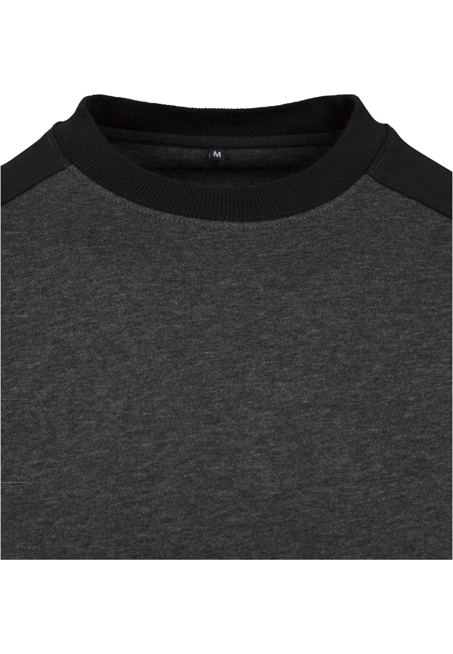 Raglan Crewneck cha/blk | cha/blk