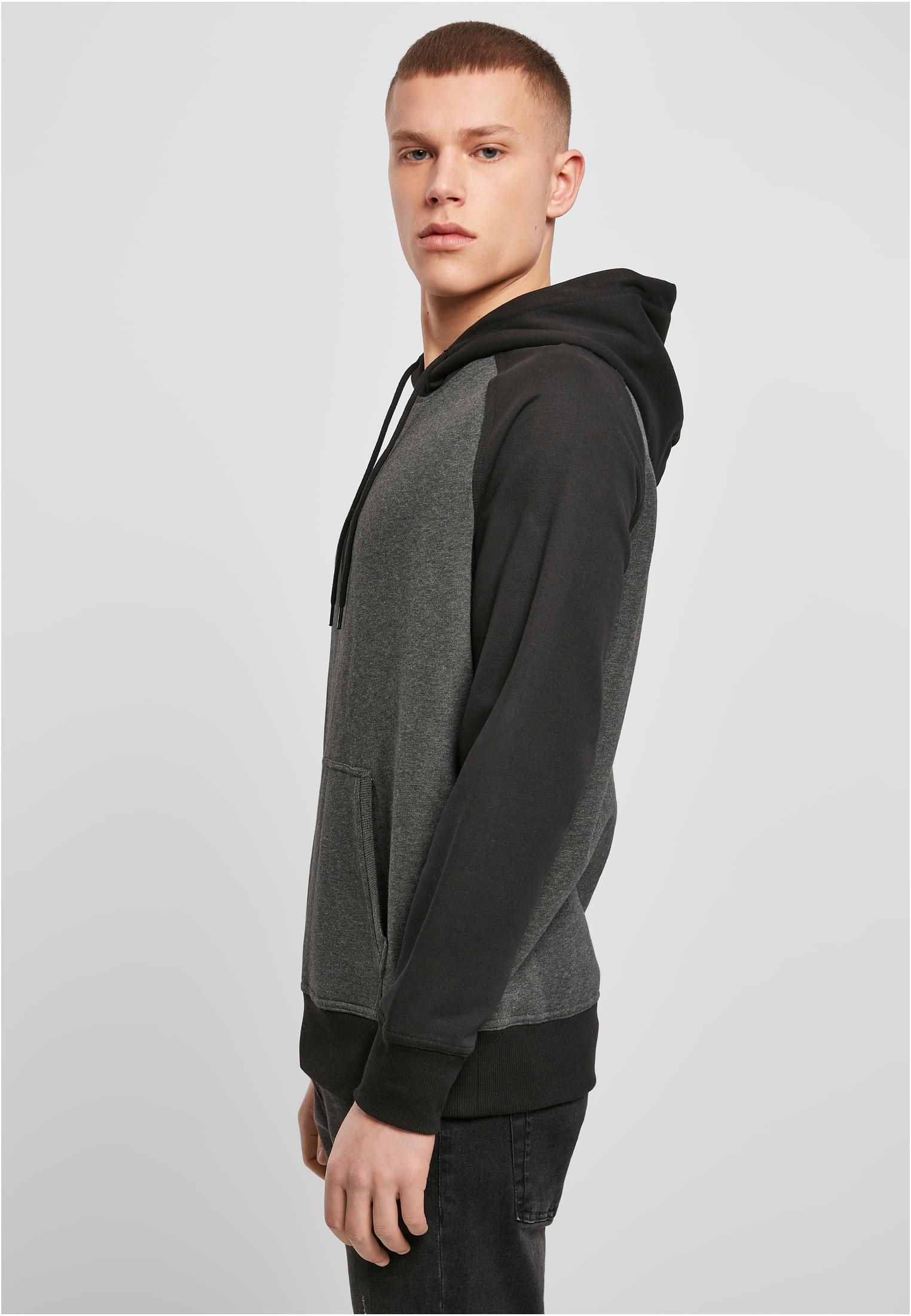 Raglan Hoody cha/blk | cha/blk