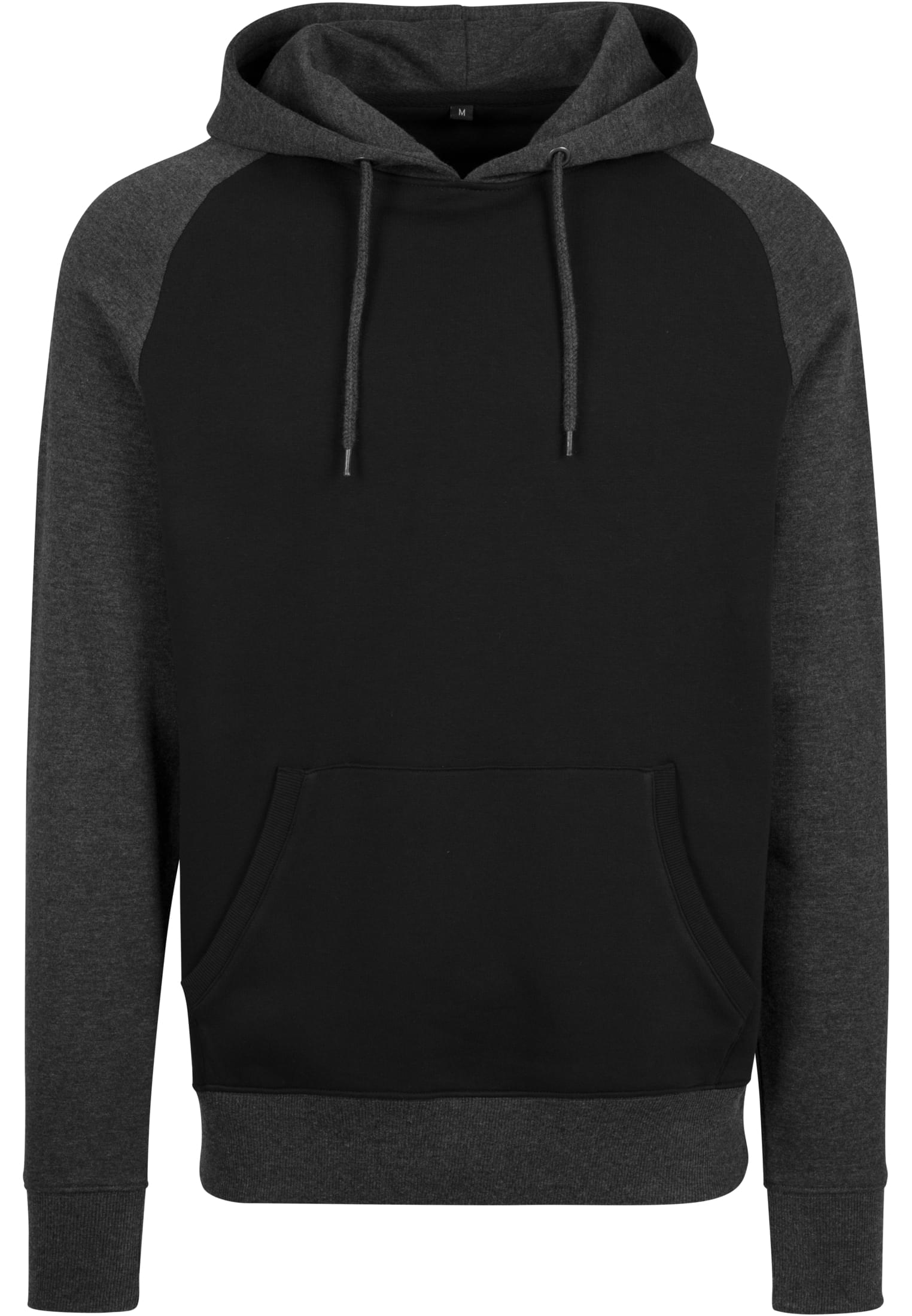 Raglan Hoody blk/cha | blk/cha