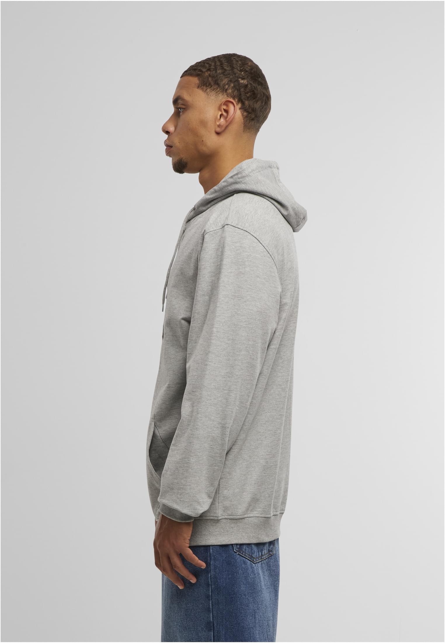 Terry Zip Hoody heather grey | heather grey