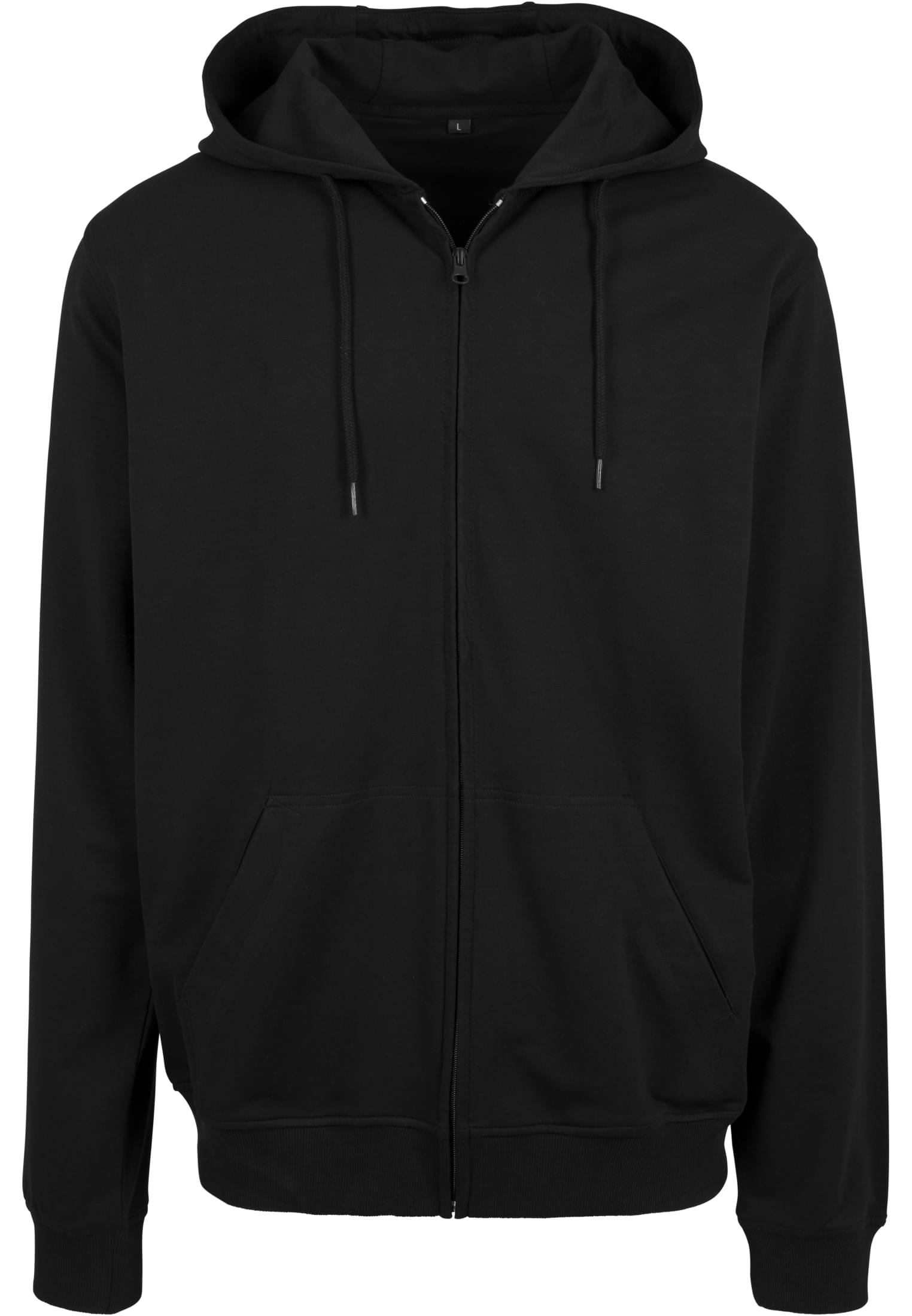 Terry Zip Hoody black | black