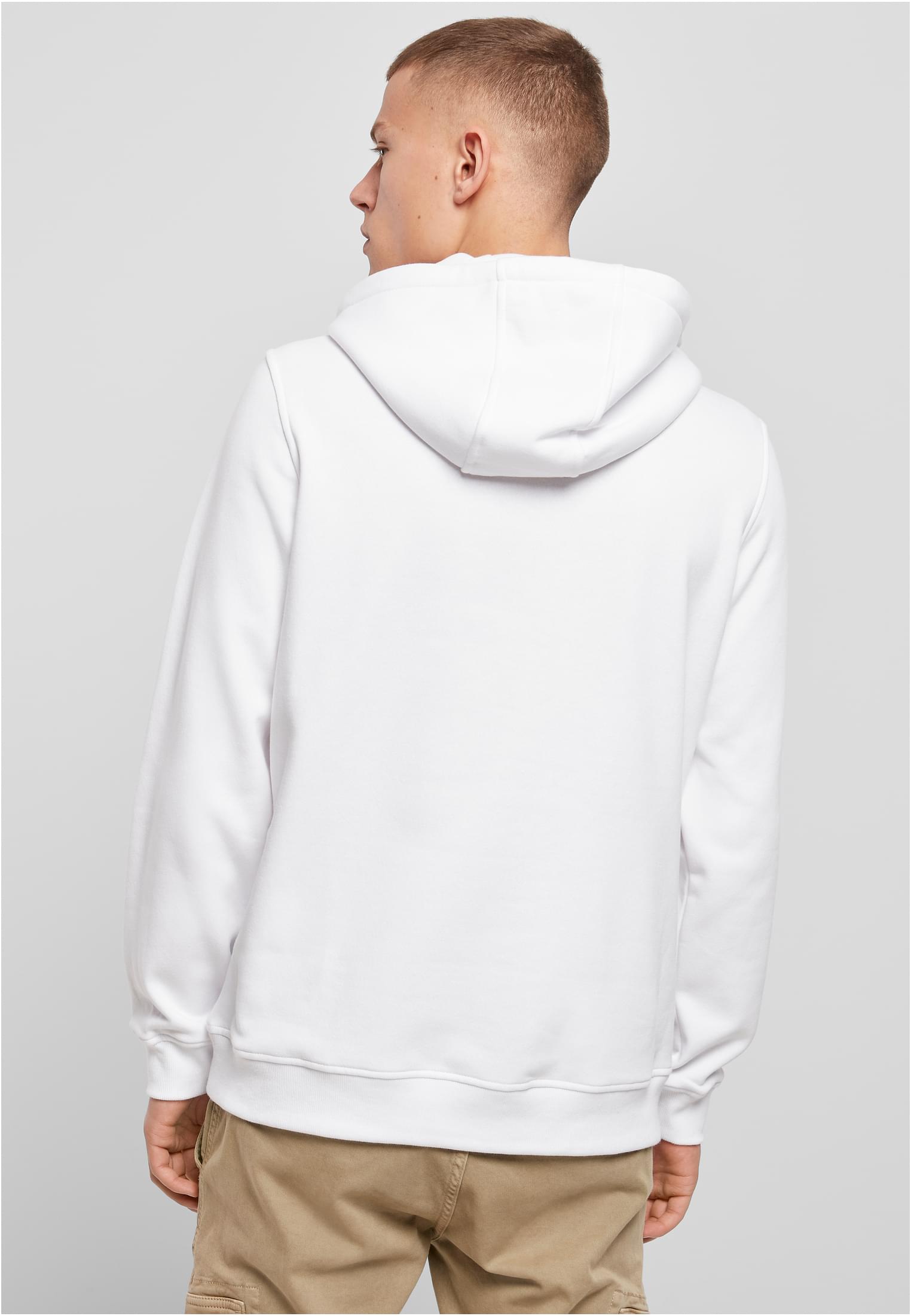 Merch Hoody white | white