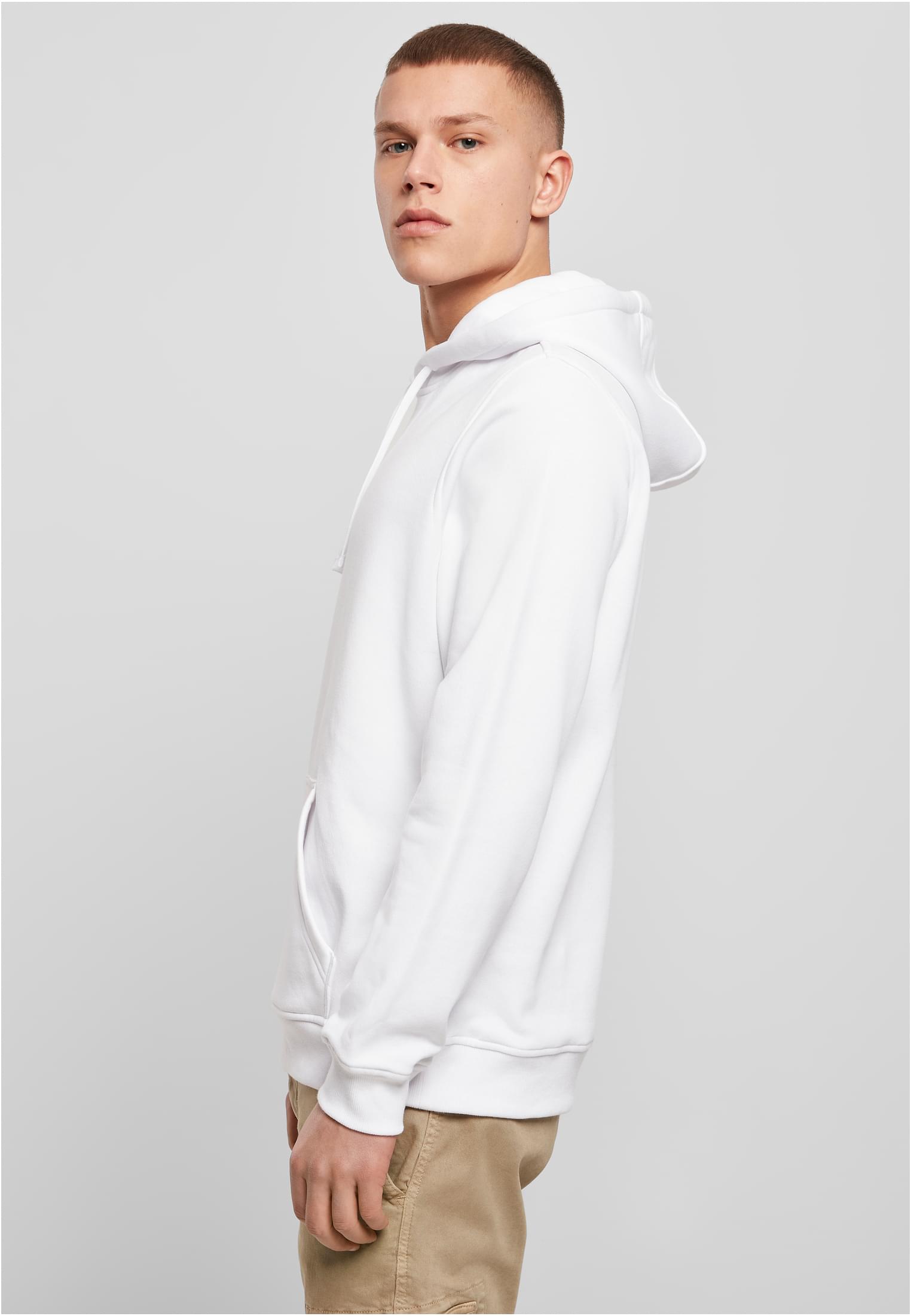 Merch Hoody white | white
