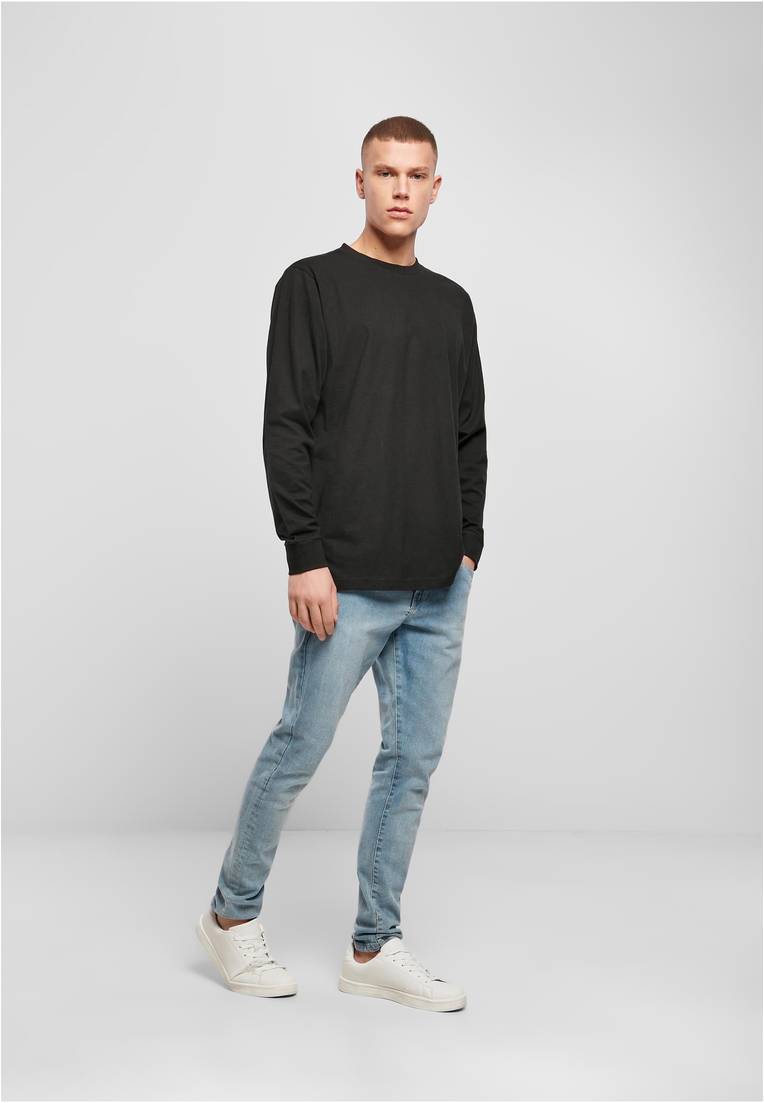 Longsleeve With Cuffrib black | black